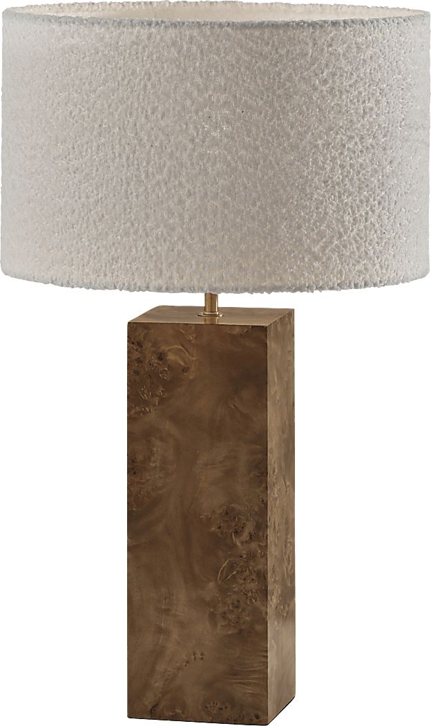 Seward Shade Brown Lamp