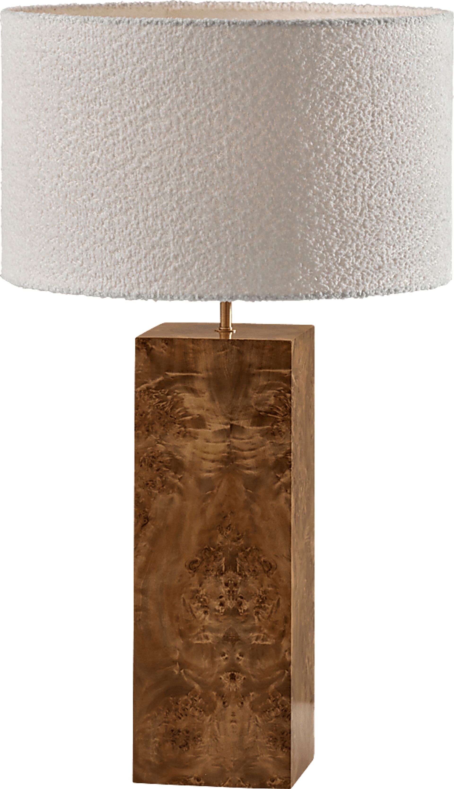 Seward Shade Tall Brown Lamp - Image 1