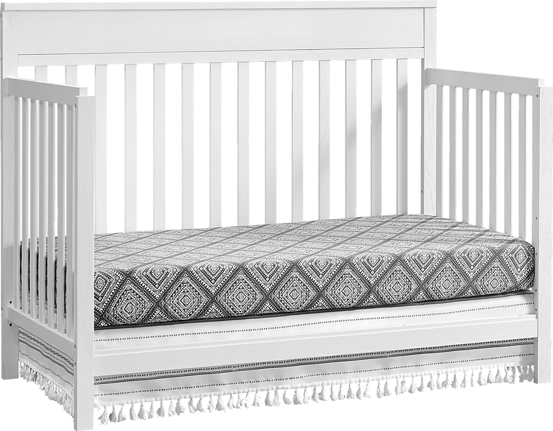 Seymore White Convertible Crib - Image 4