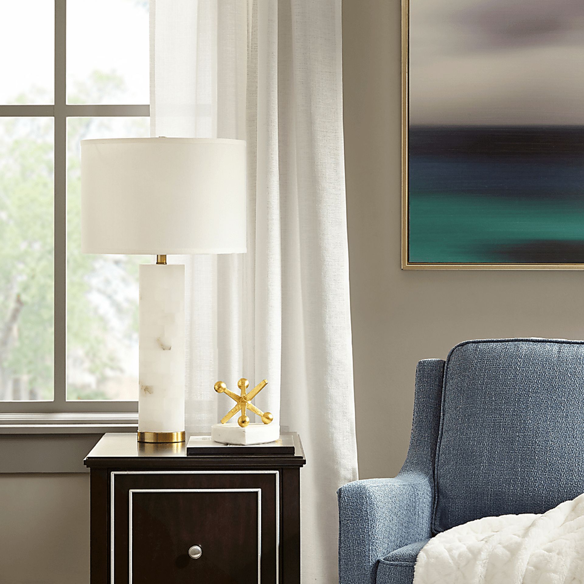 Seymour Peak White Lamp - Image 4