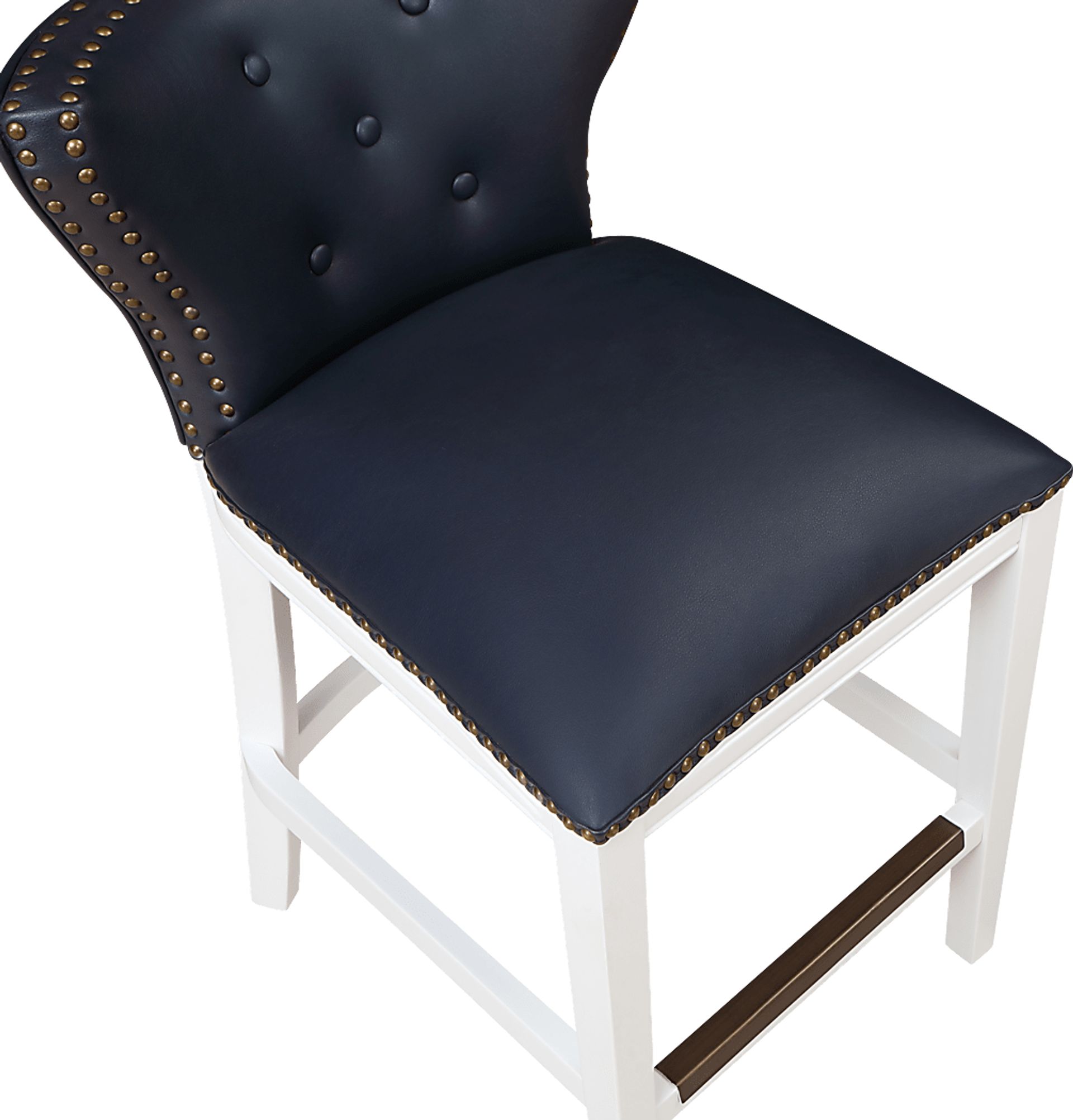 Seyres Dark Blue Counter Height Stool - Image 9