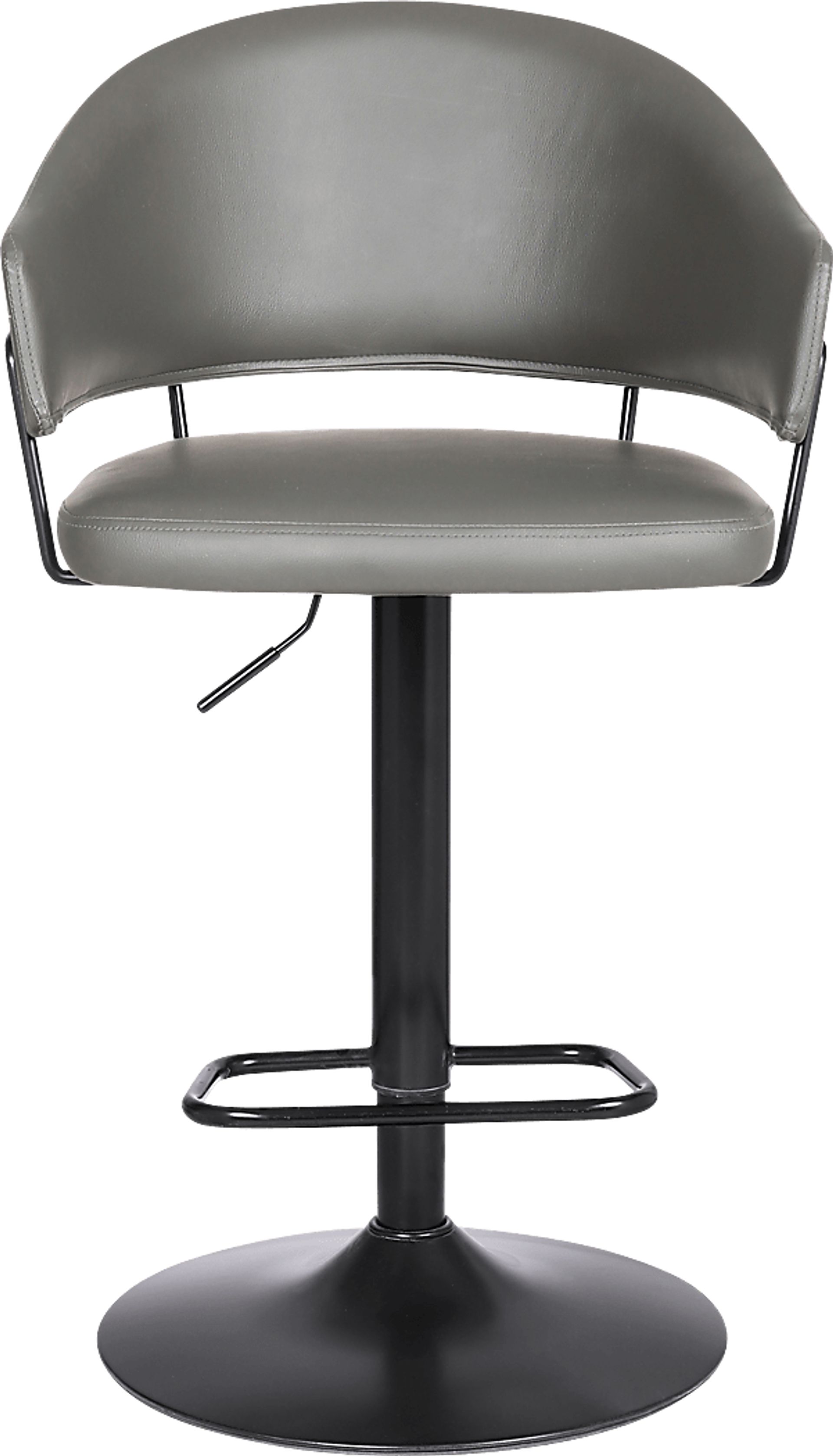 Shaahnaz Gray Adjustable Barstool - Image 3