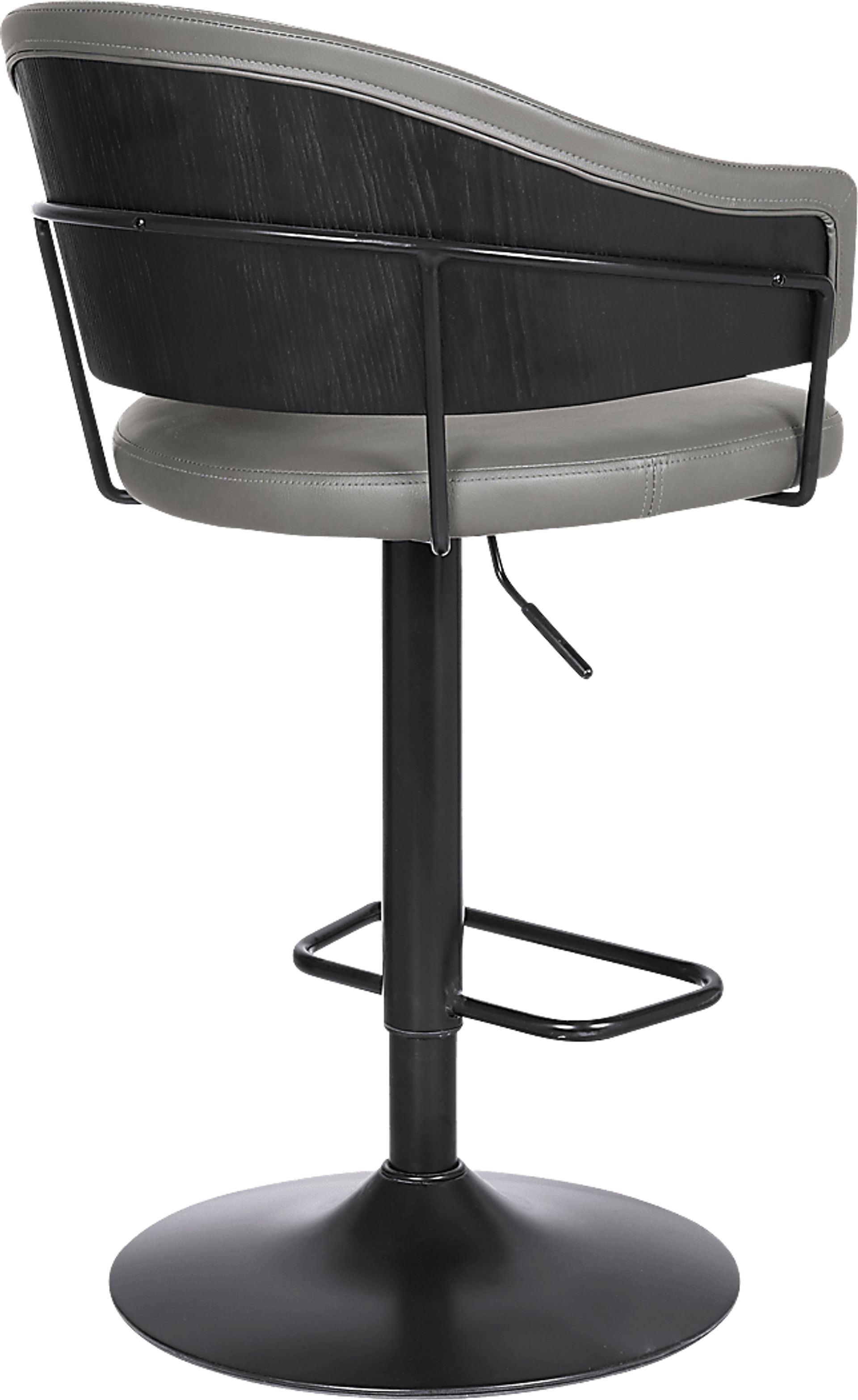 Shaahnaz Gray Adjustable Barstool - Image 5