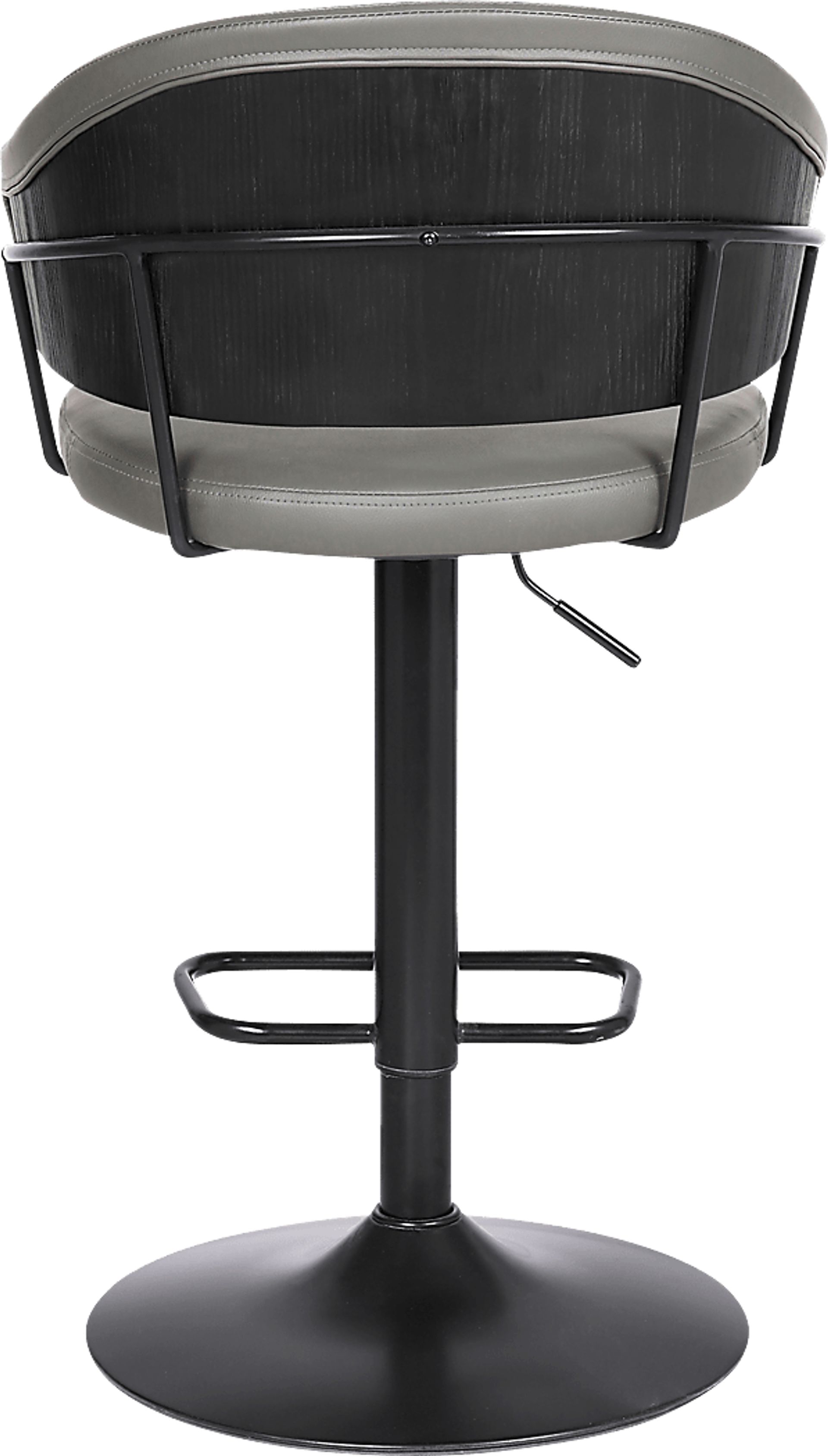 Shaahnaz Gray Adjustable Barstool - Image 6