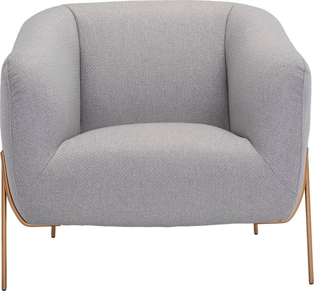 Shabay Gray Accent Chair - Thumbnail - Image 2