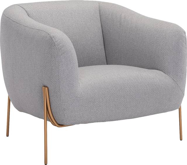 Shabay Gray Accent Chair - Thumbnail - Image 1