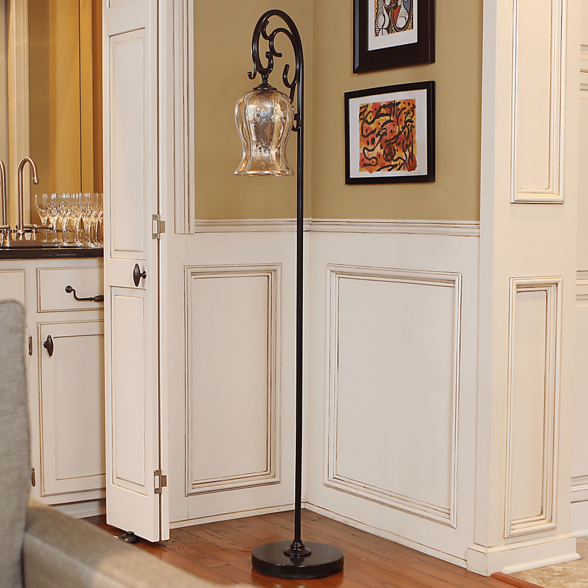 Shackleford Silver Floor Lamp - Image 2