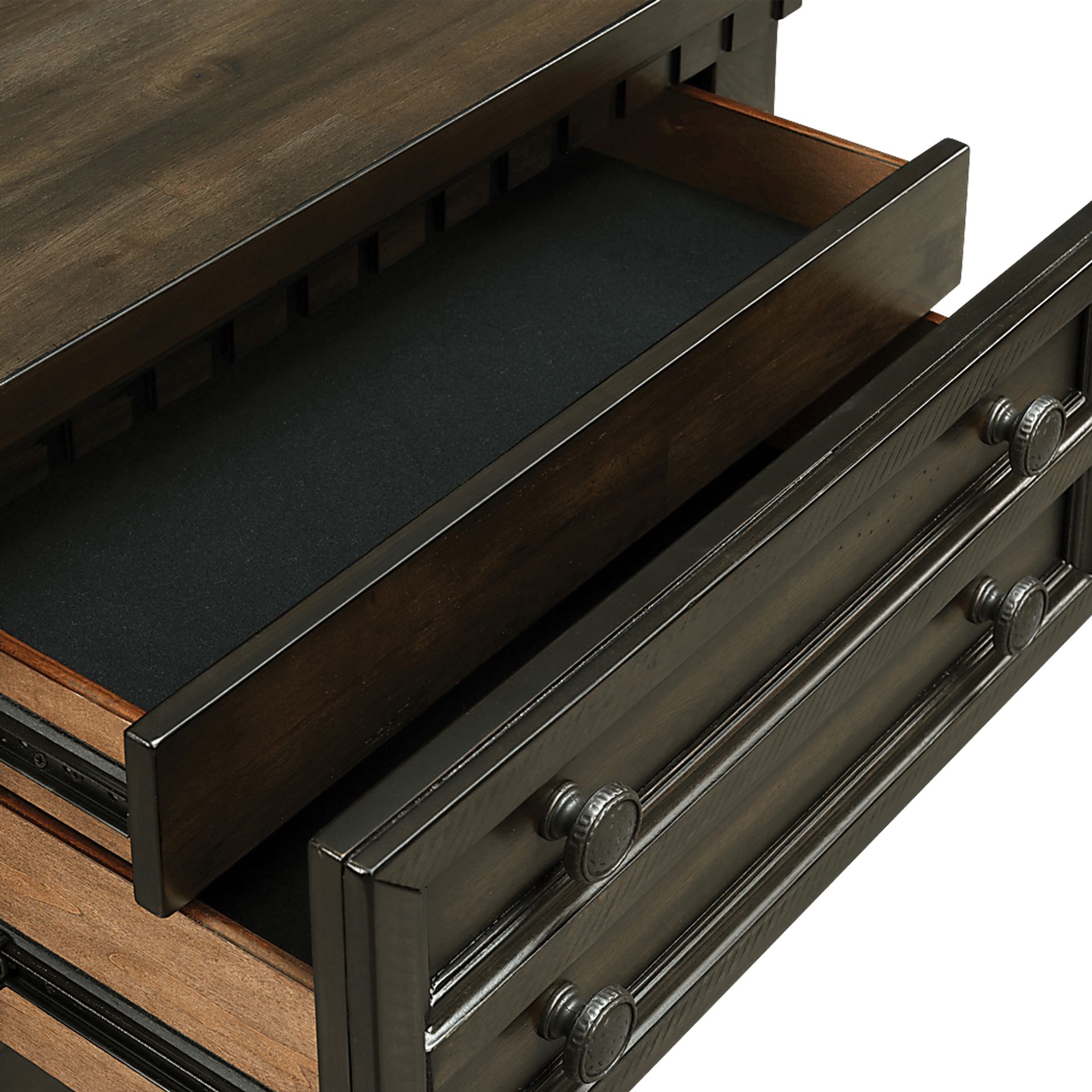 Shadearts Walnut Nightstand - Image 11