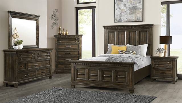 Shadearts Walnut Nightstand - Thumbnail - Image 2