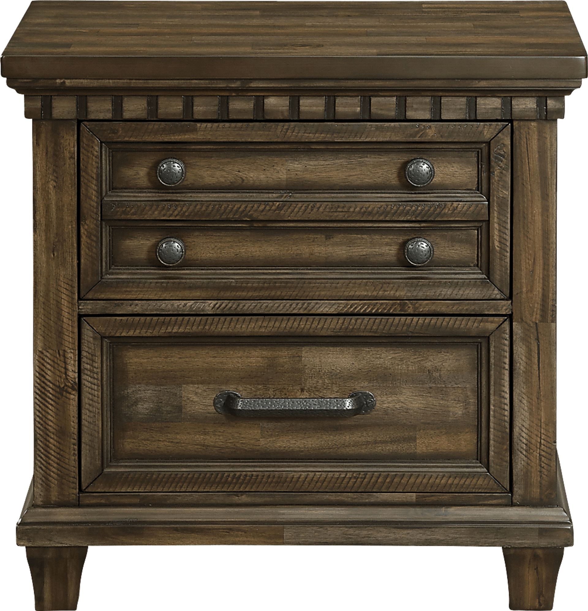 Shadearts Walnut Nightstand - Image 6