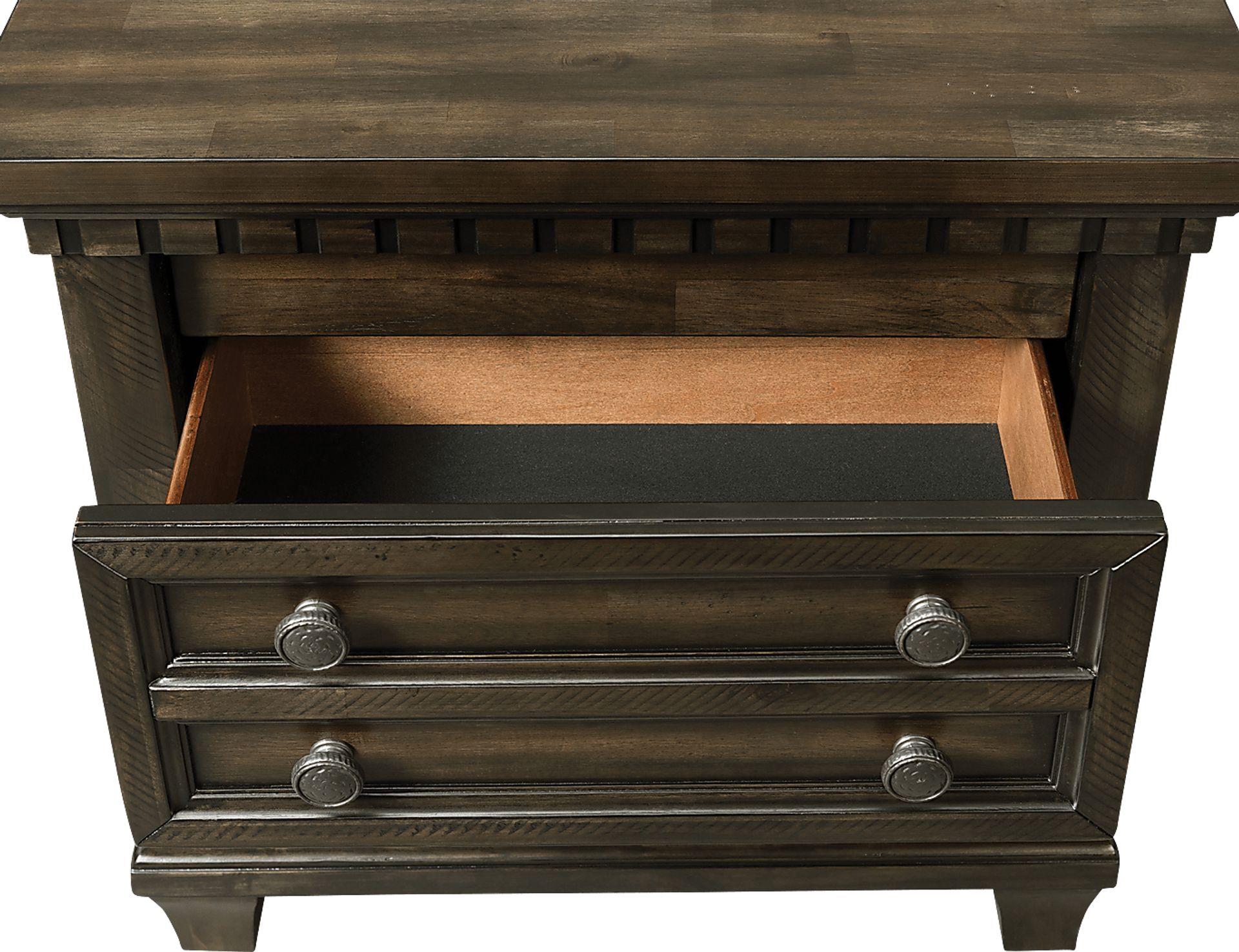 Shadearts Walnut Nightstand - Image 10