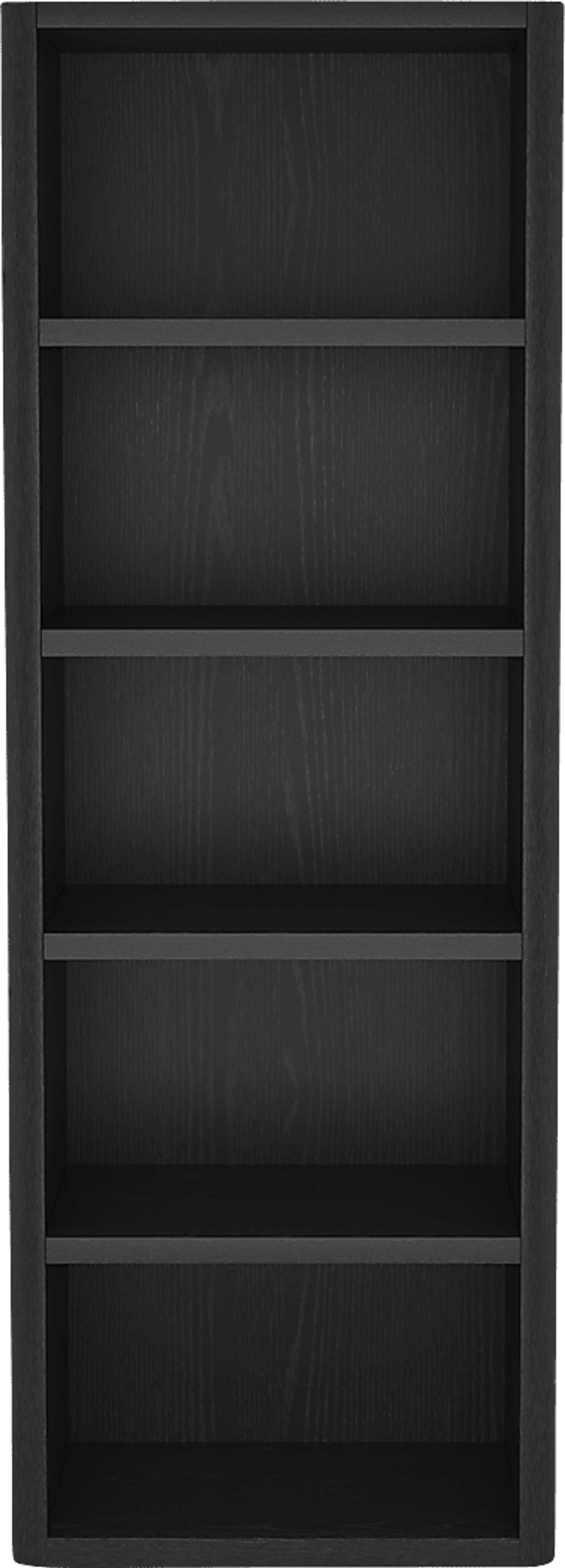 Shadebooks I Black Bookcase - Image 1