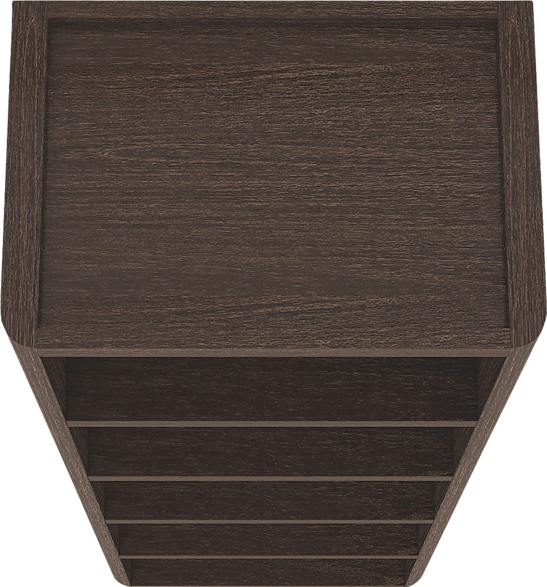 Shadebooks I Brown Bookcase - Image 4