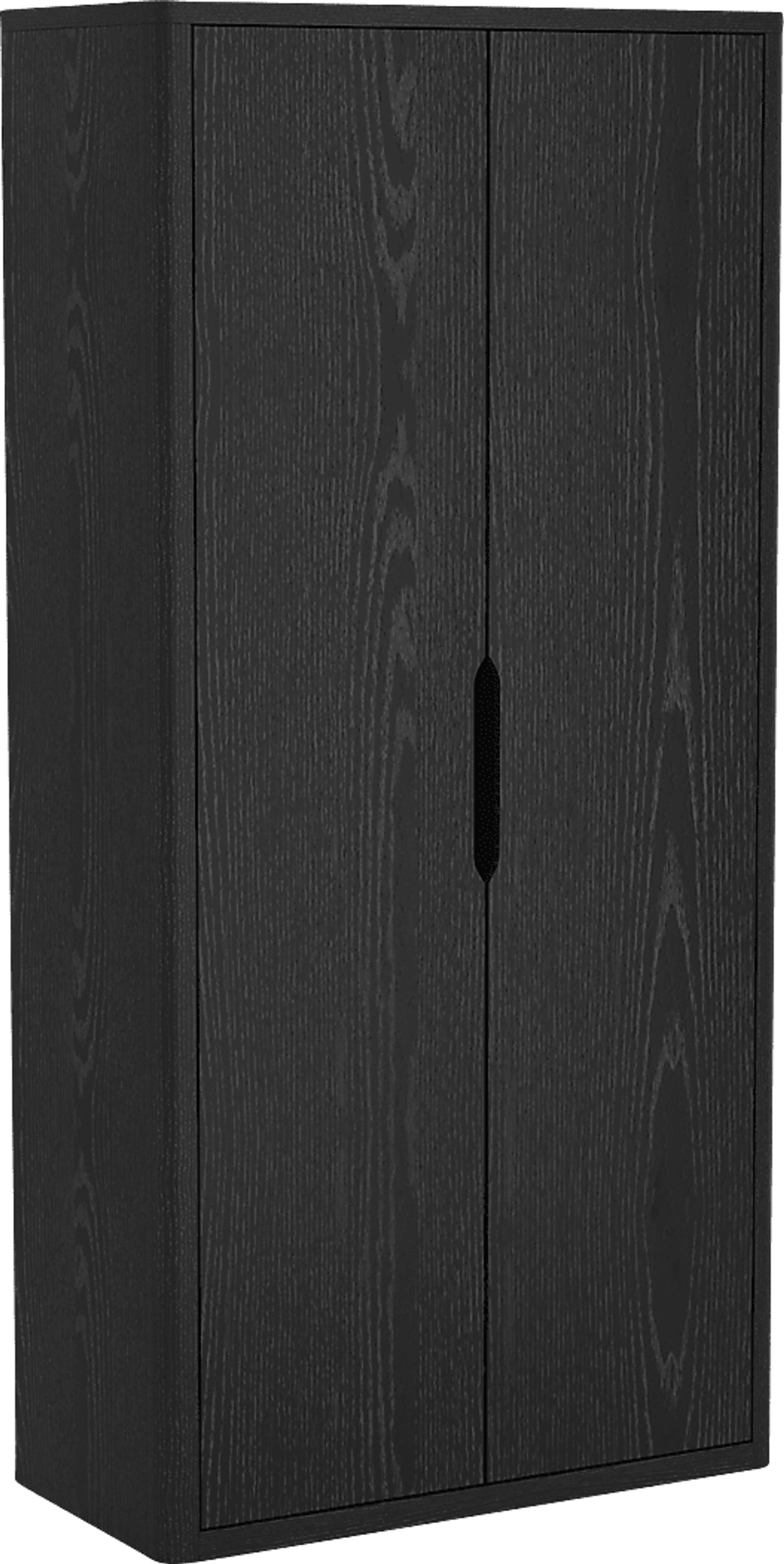 Shadebooks II Black Storage Cabinet - Image 7