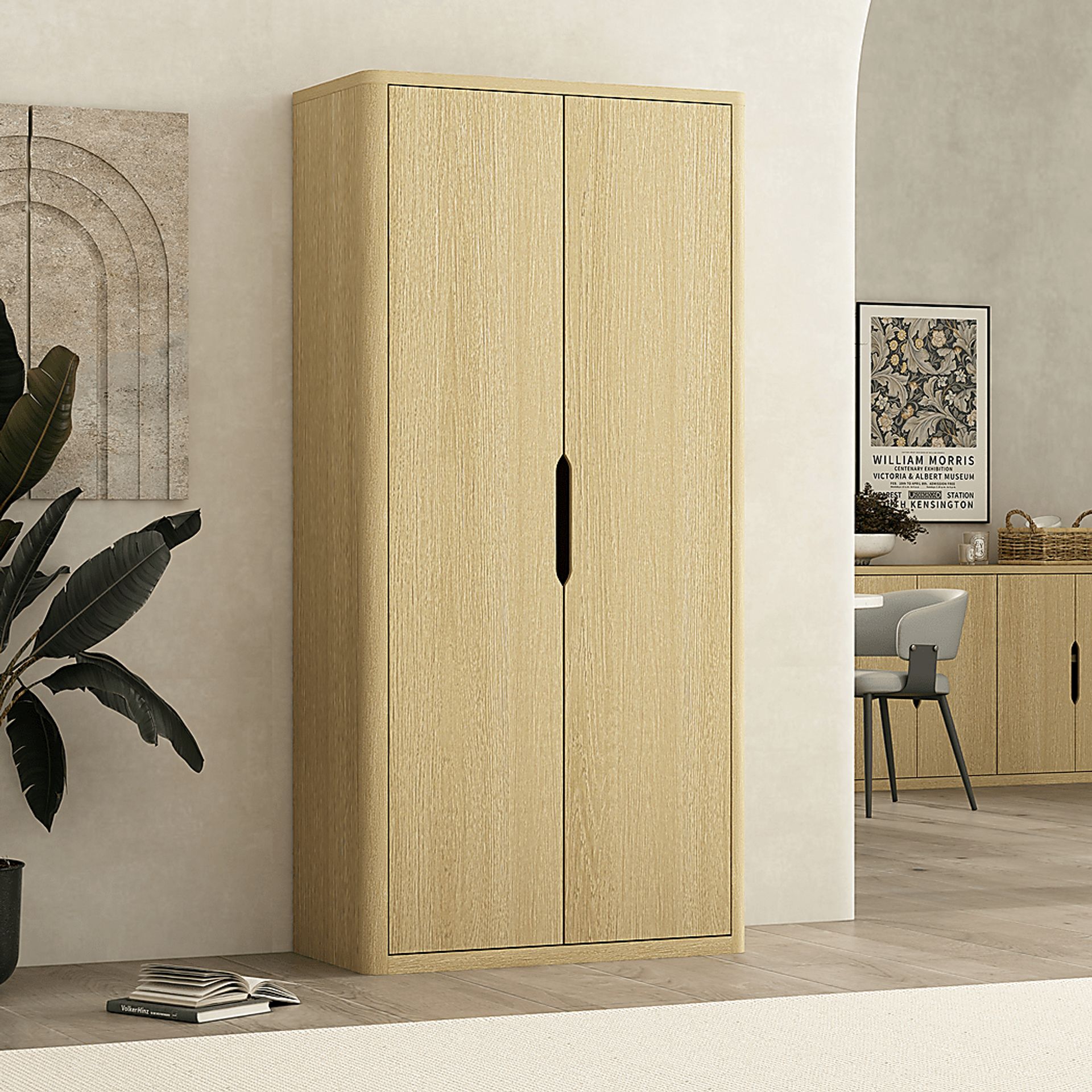 Shadebooks II Natural Storage Cabinet - Image 2
