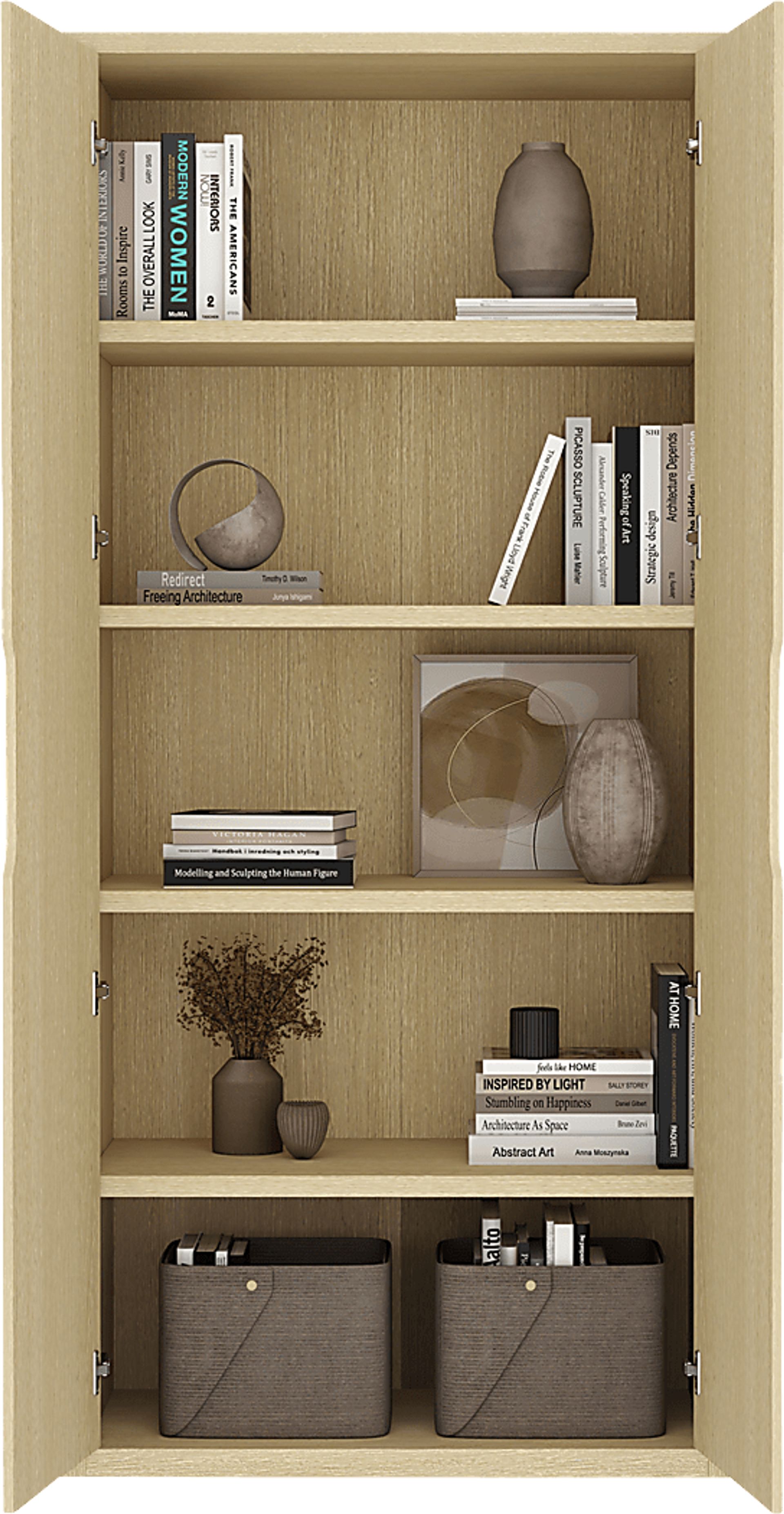 Shadebooks II Natural Storage Cabinet - Image 9
