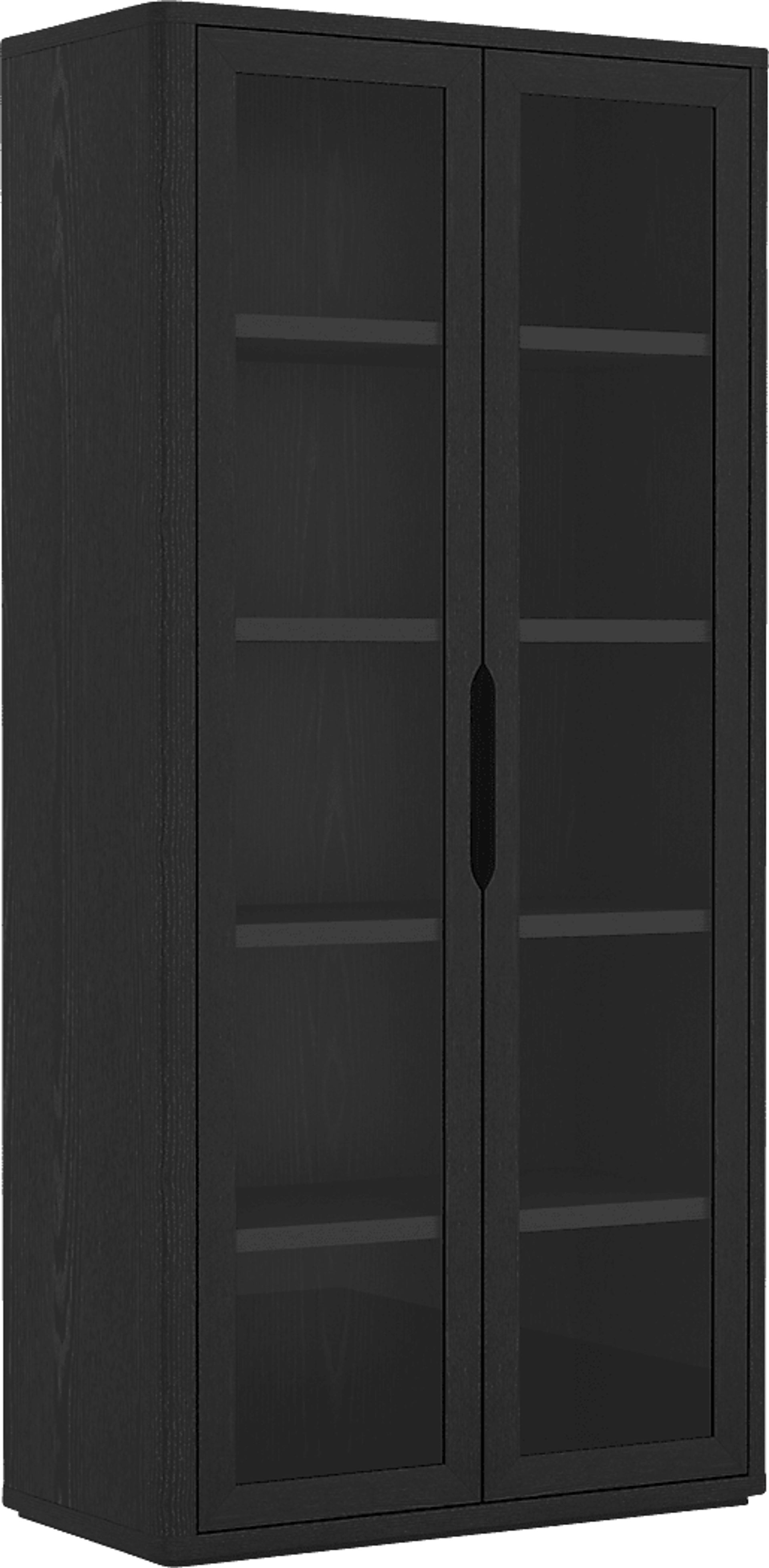 Shadebooks III Black Accent Cabinet - Image 3