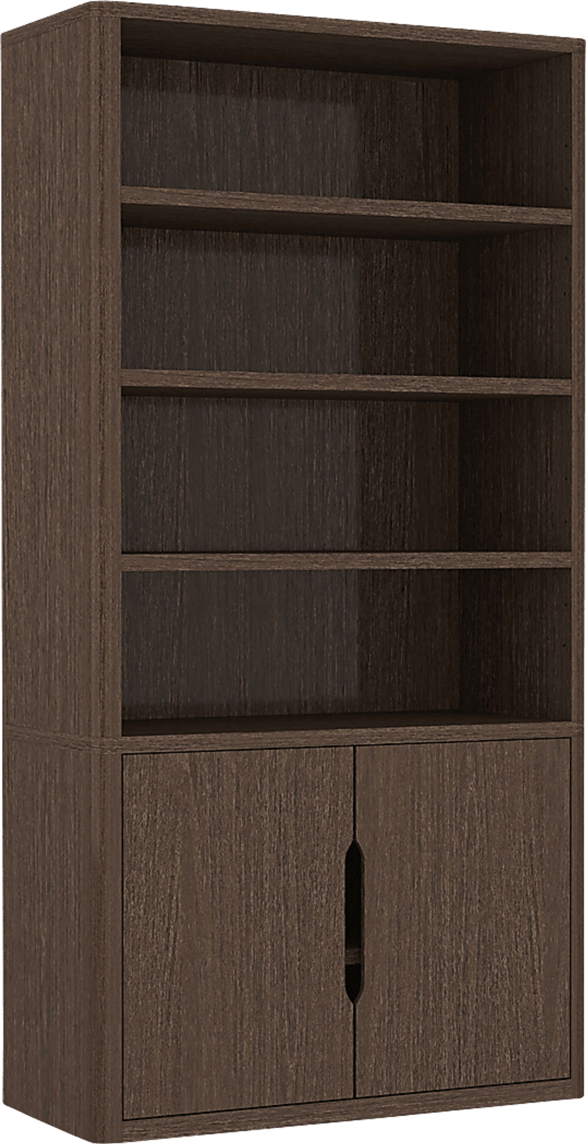 Shadebooks IV Brown Bookcase - Image 9