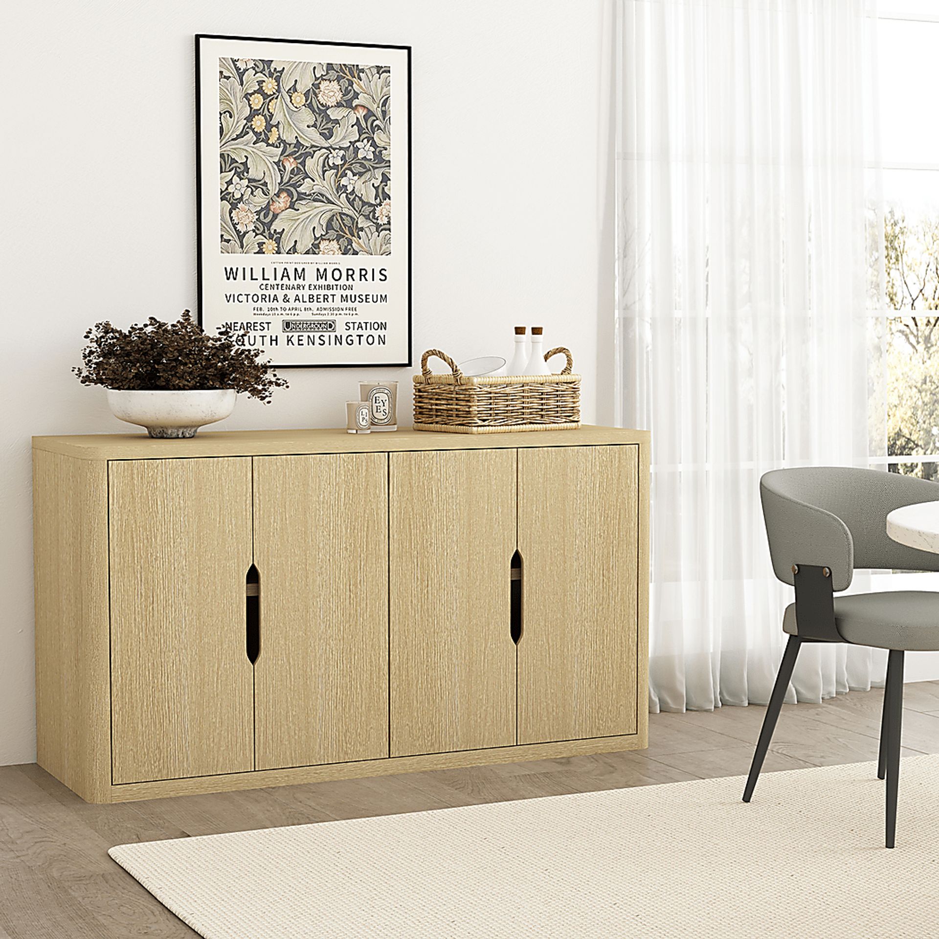 Shadebooks V Natural Sideboard - Image 2