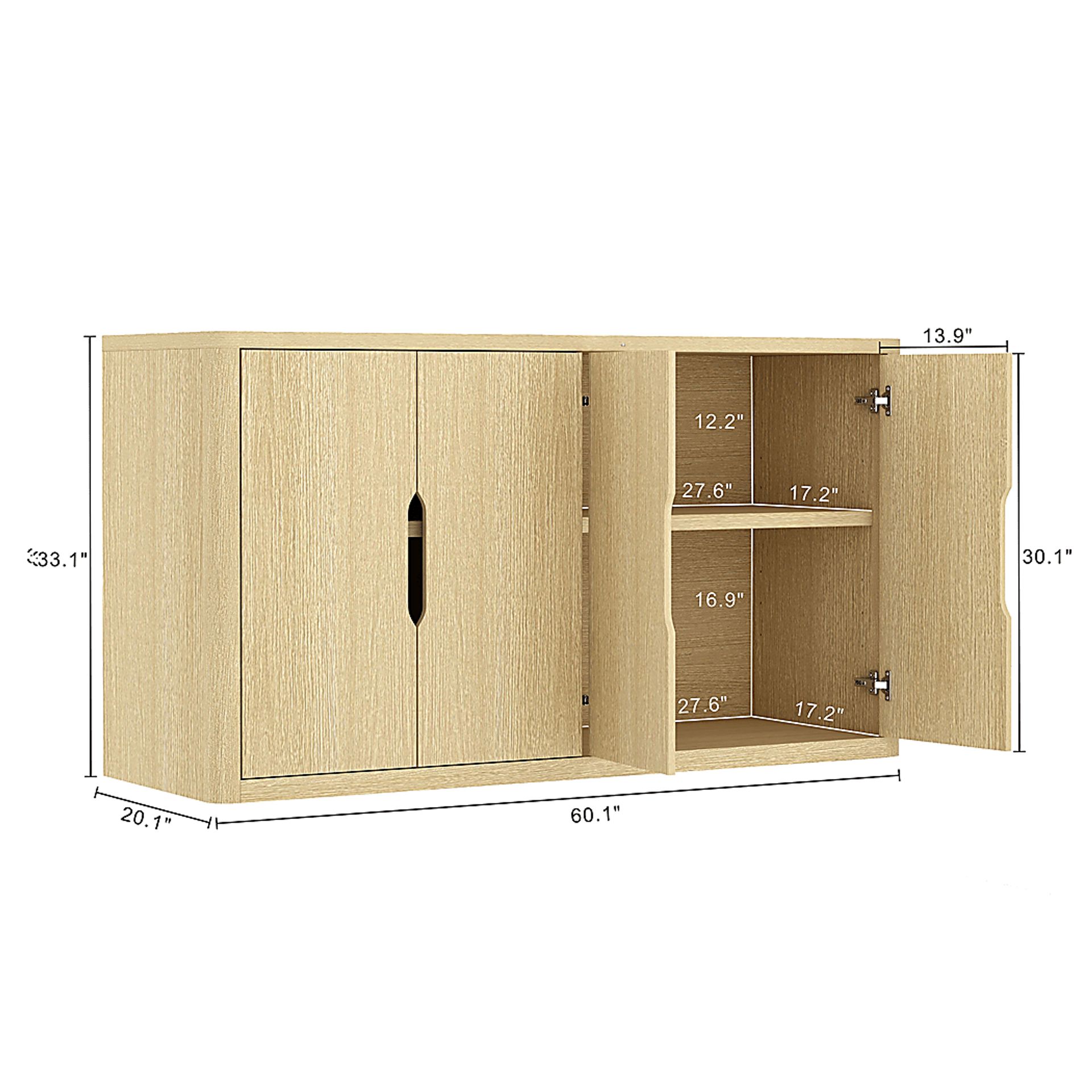Shadebooks V Natural Sideboard - Image 7