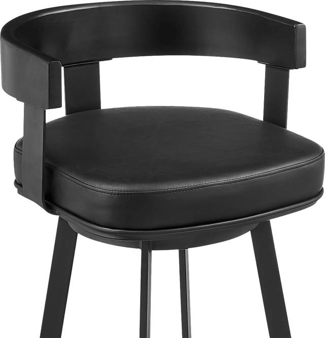 Shadefly I Black Counter Height Stool - Thumbnail - Image 4