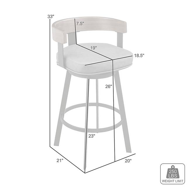 Shadefly I Black Counter Height Stool - Thumbnail - Image 8