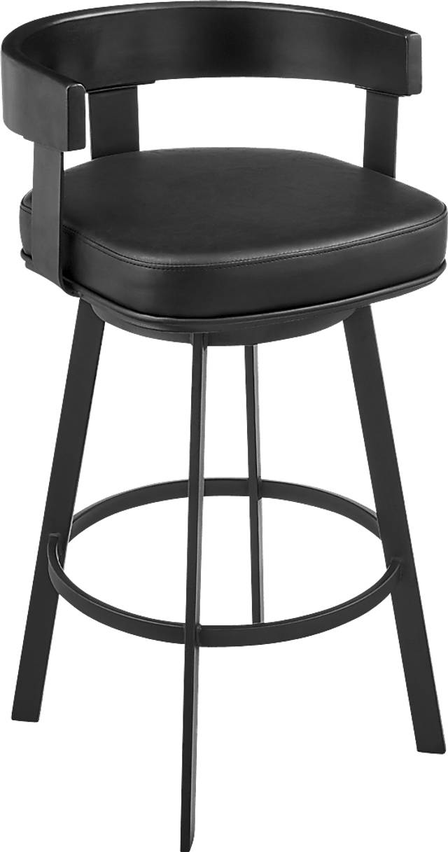 Shadefly I Black Counter Height Stool - Thumbnail - Image 1