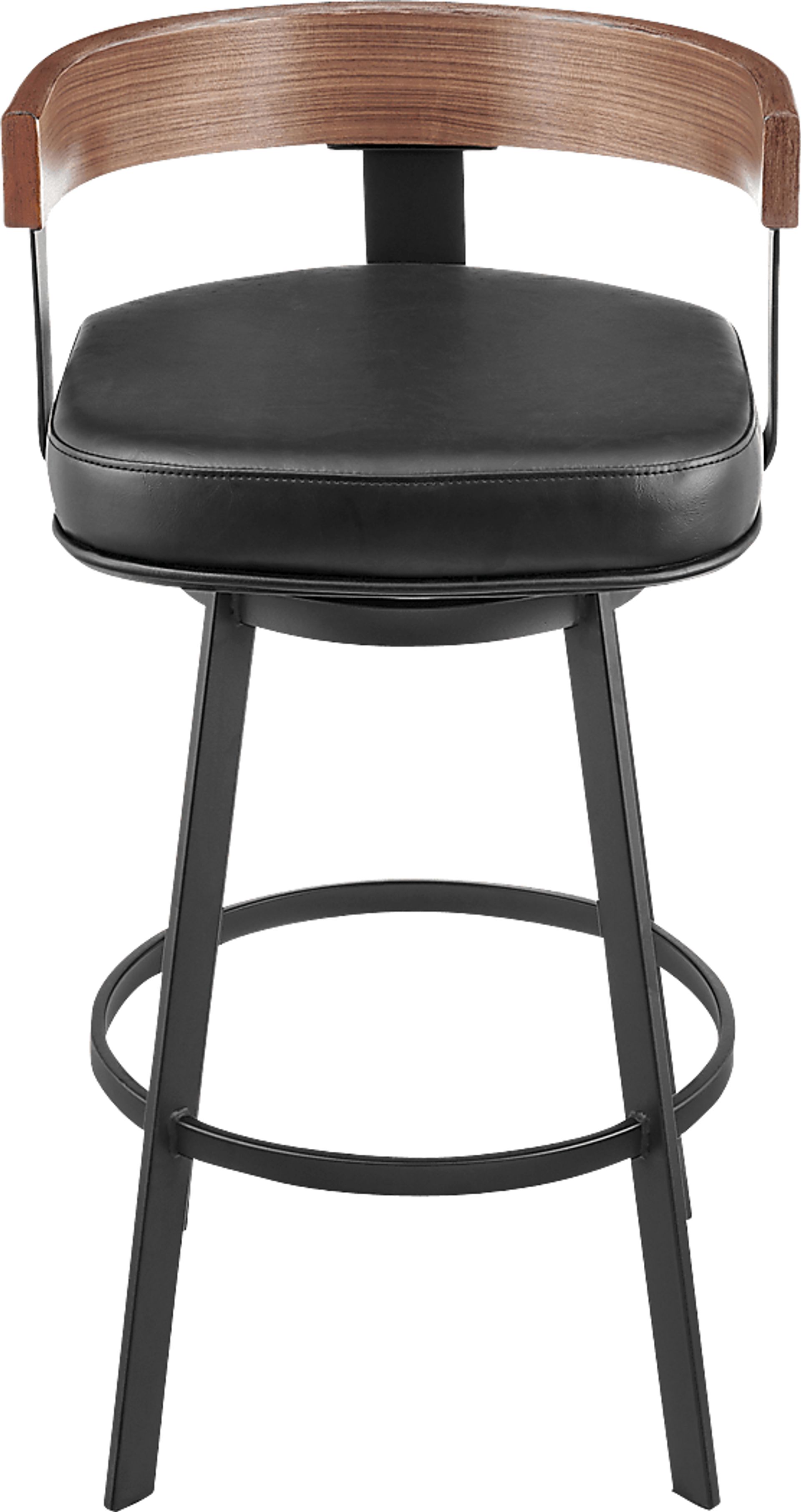 Shadefly II Black and Brown Barstool - Image 3