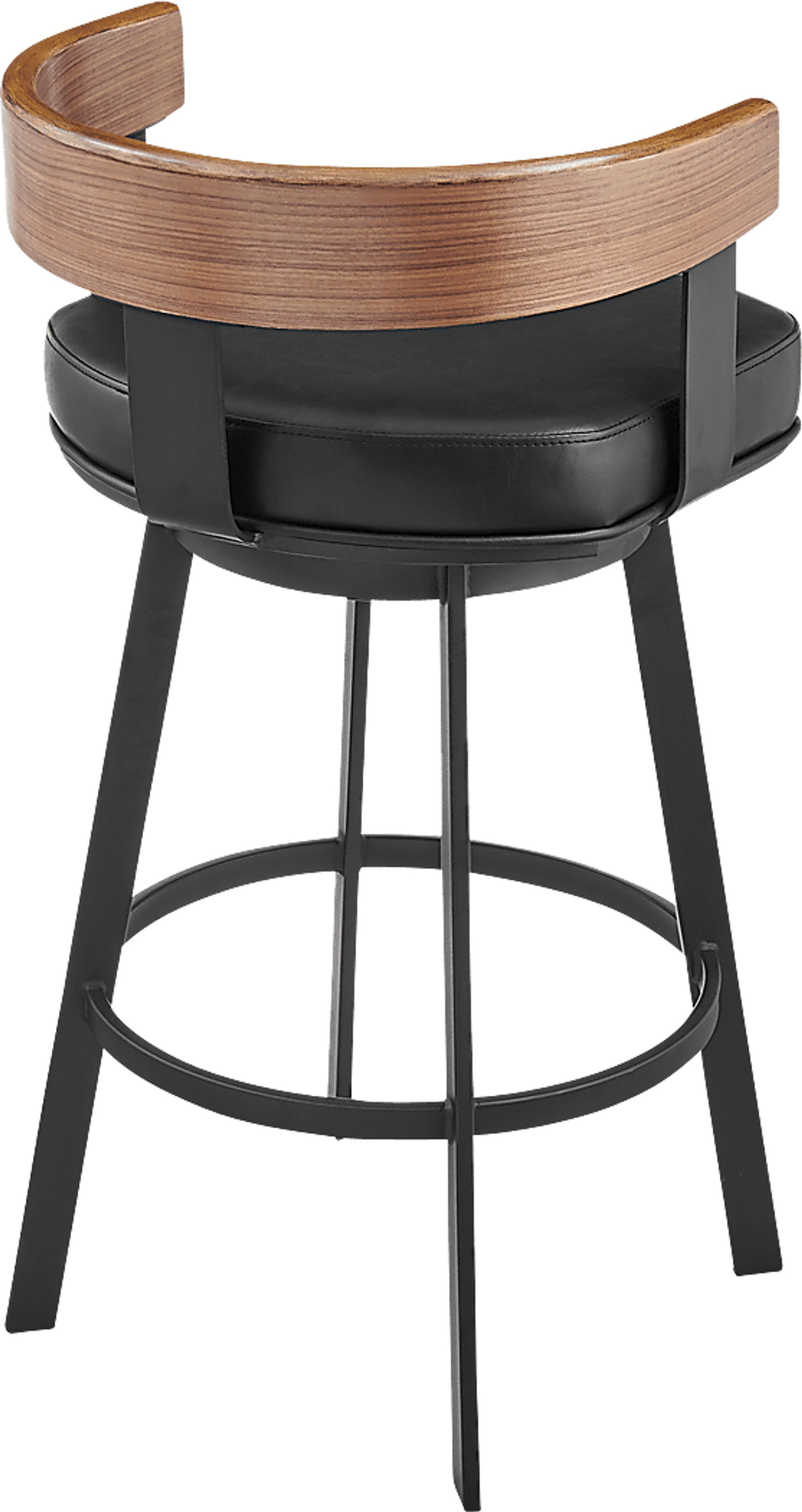 Shadefly II Black and Brown Barstool - Image 6