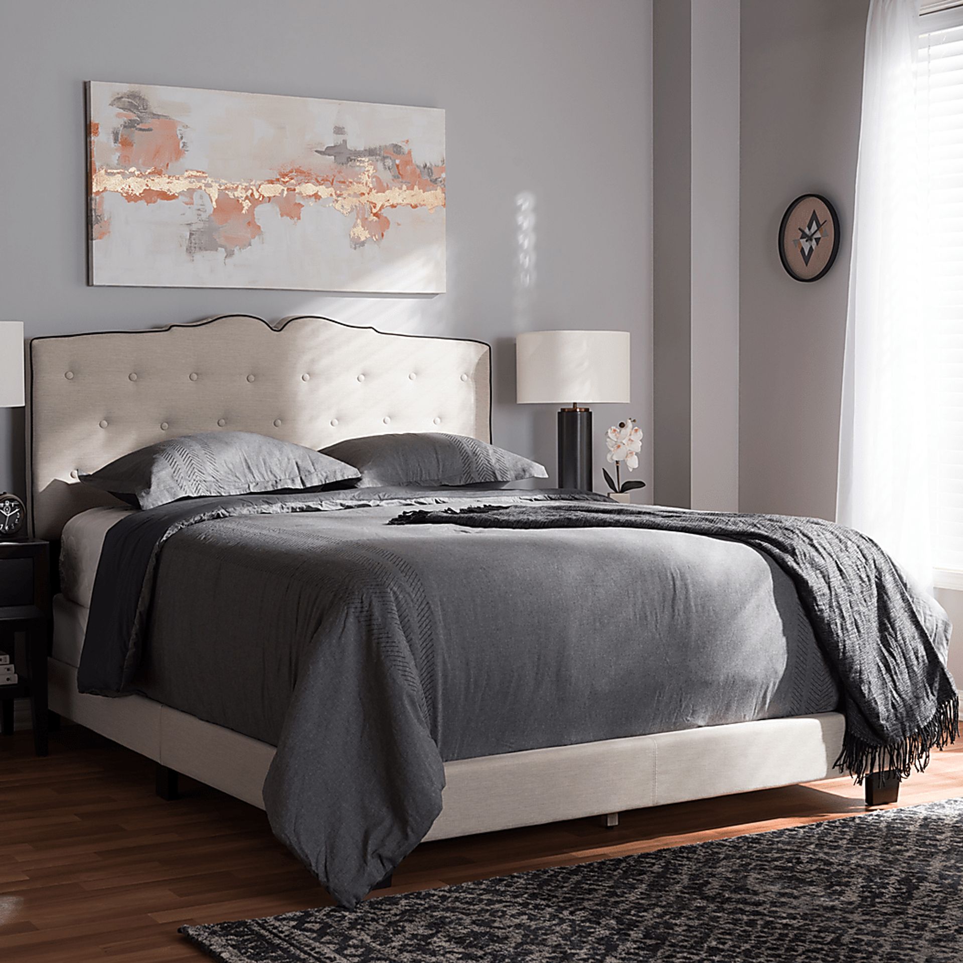 Shadephone Beige Full Bed - Image 2