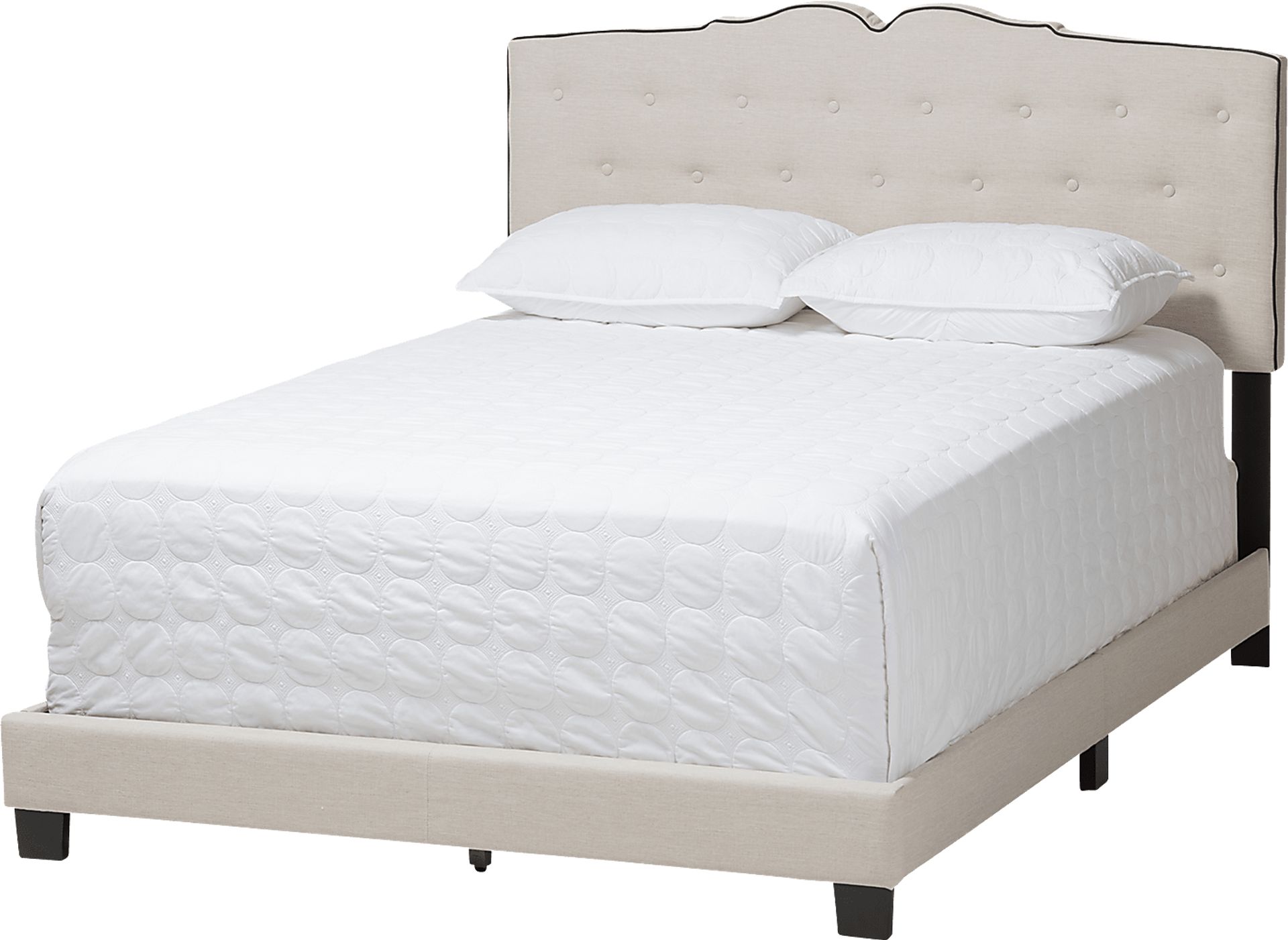 Shadephone Beige Full Bed - Image 1