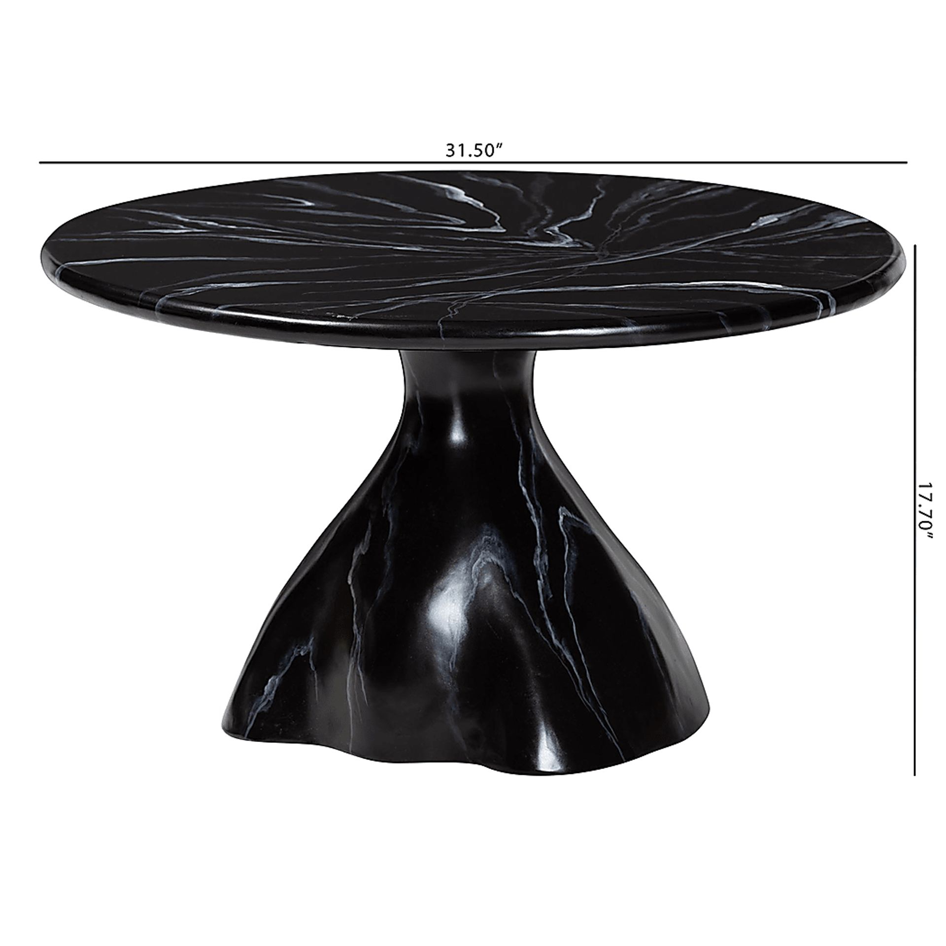 Shadetube Black Cocktail Table - Image 5