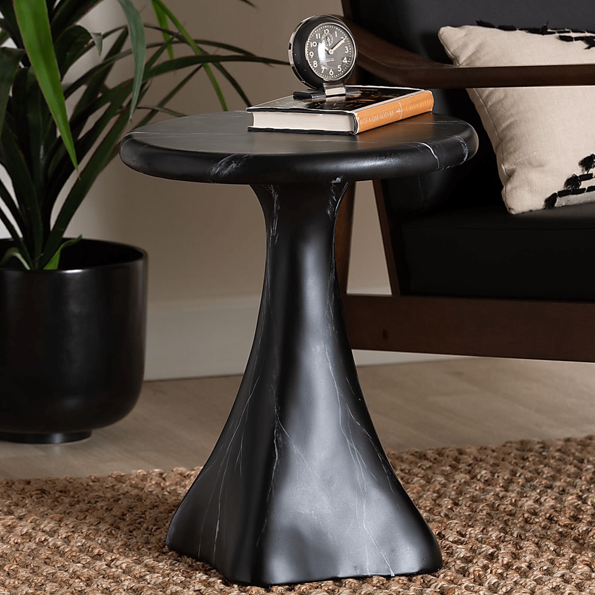 Shadetube Black End Table - Image 2
