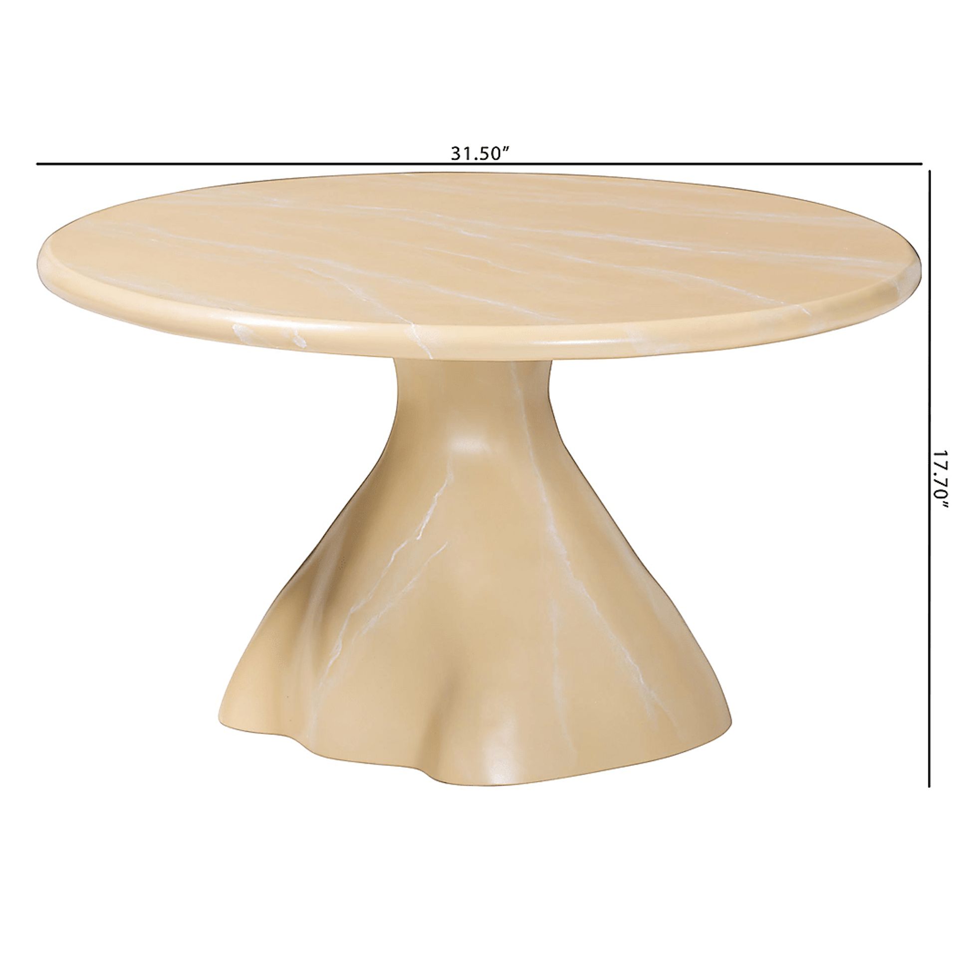 Shadetube Cream Cocktail Table - Image 5