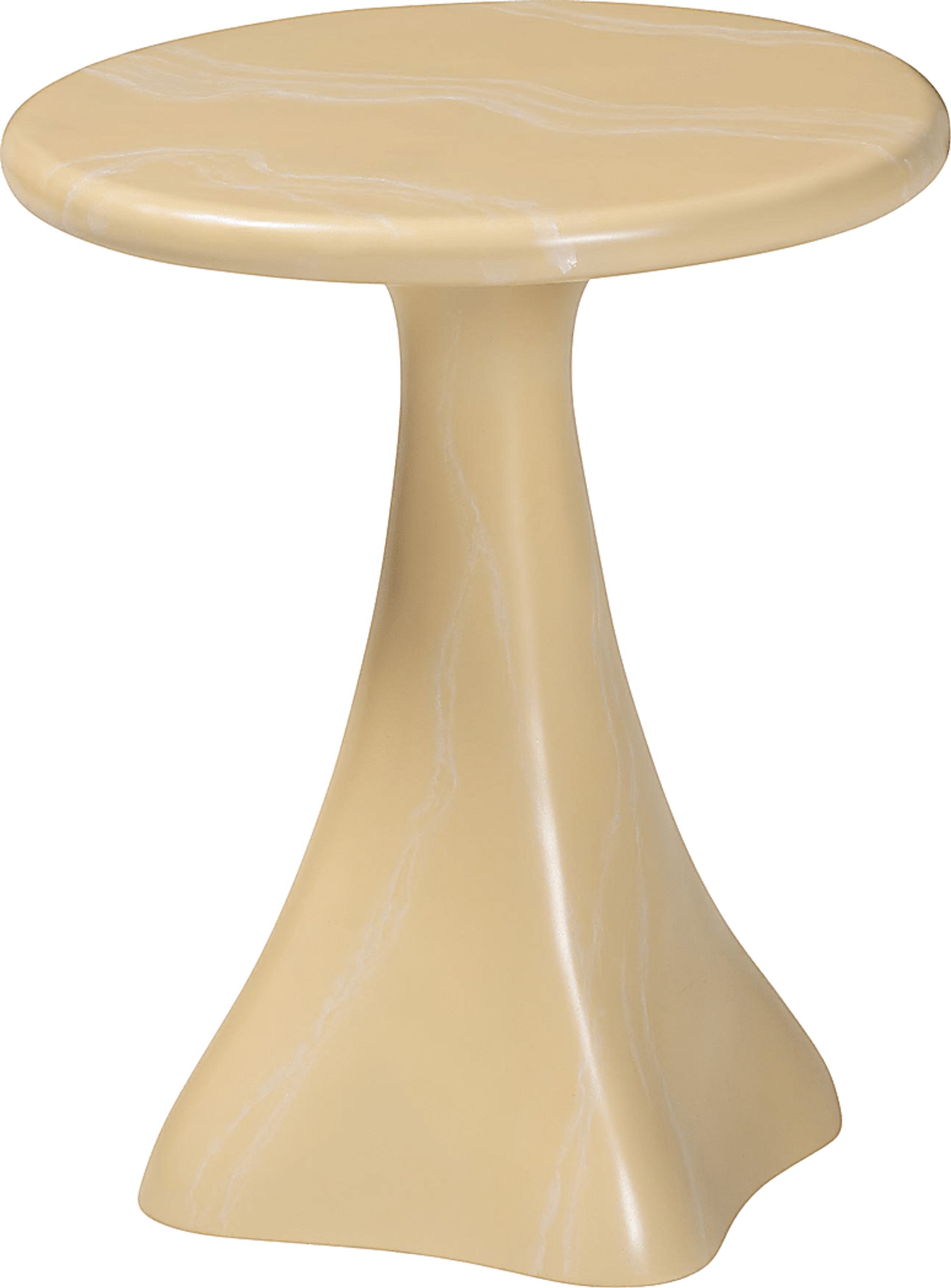 Shadetube Cream End Table - Image 1