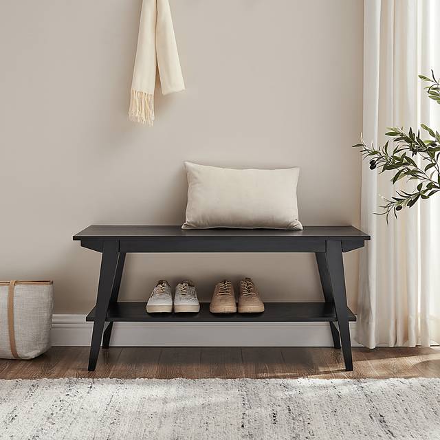 Shadeway Black Dining Bench - Thumbnail - Image 5