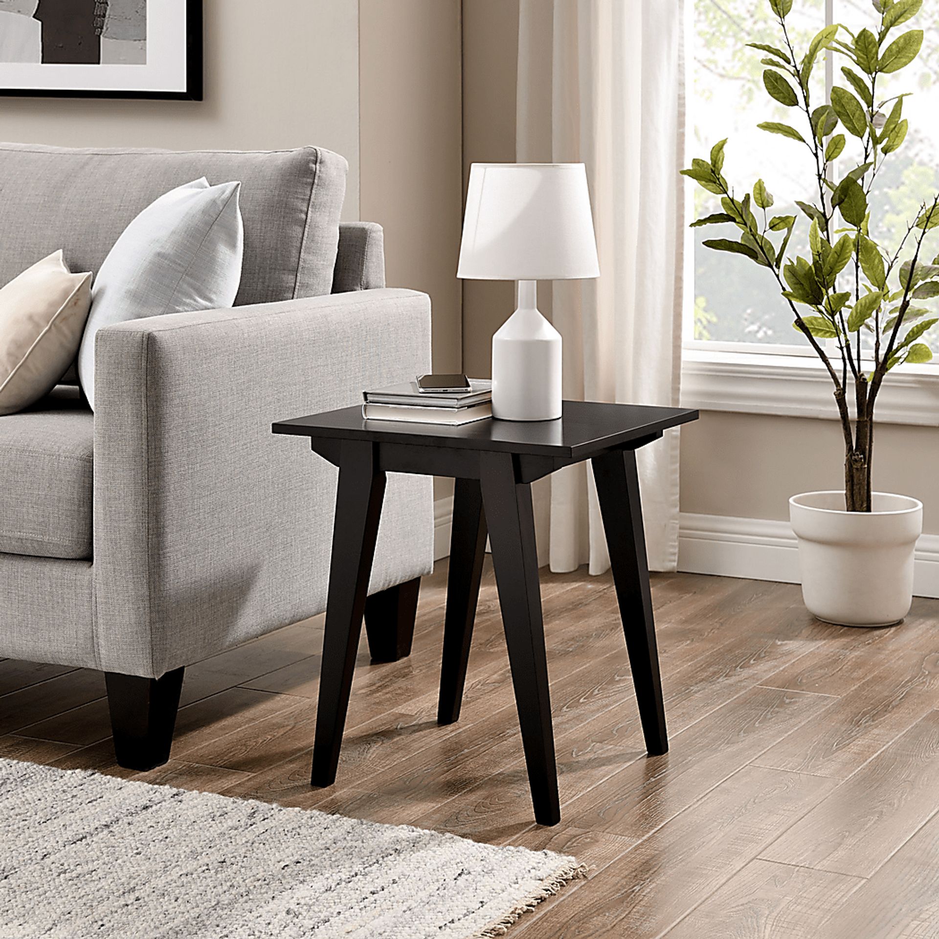 Shadeway Black End Table - Image 2