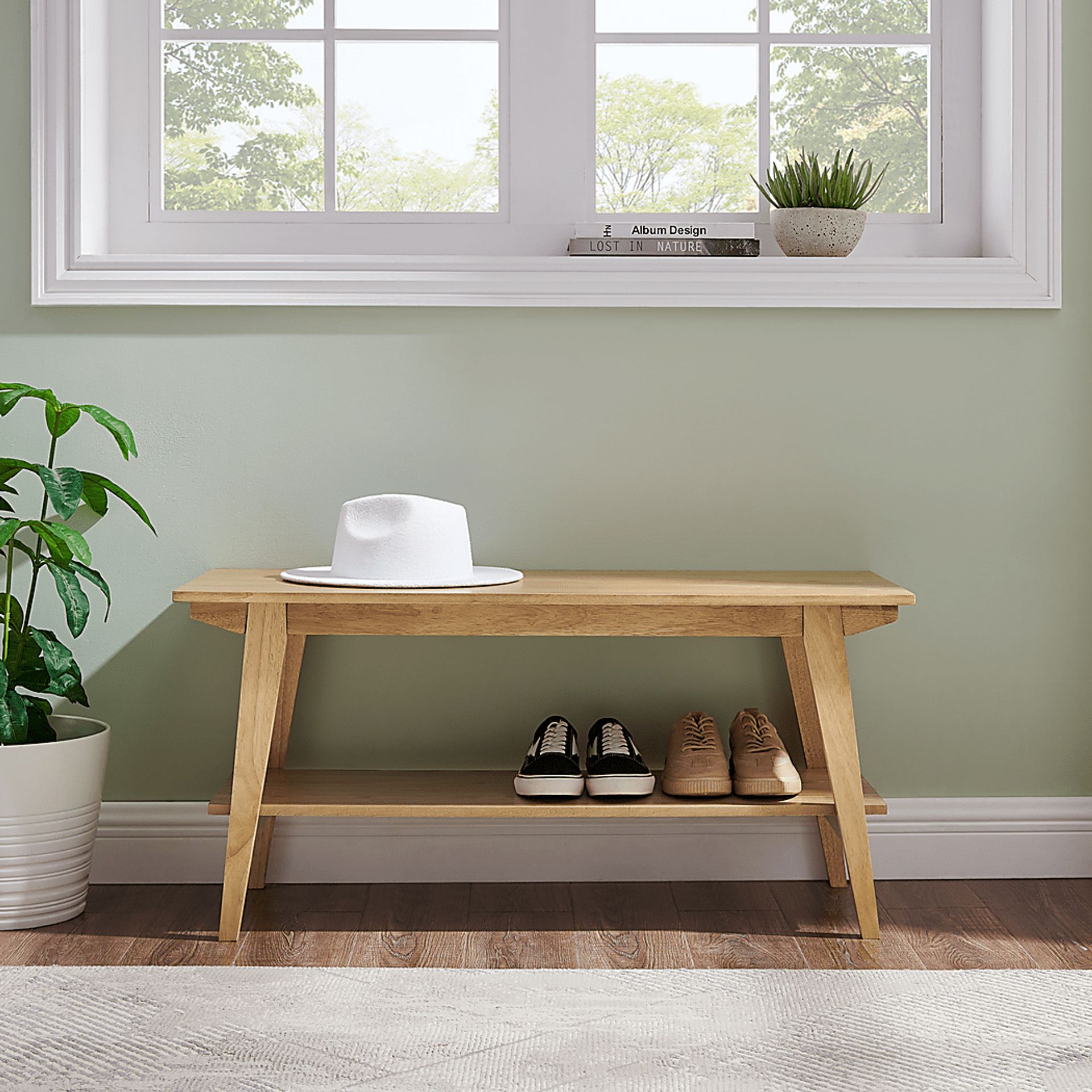 Shadeway Natural Dining Bench - Image 2