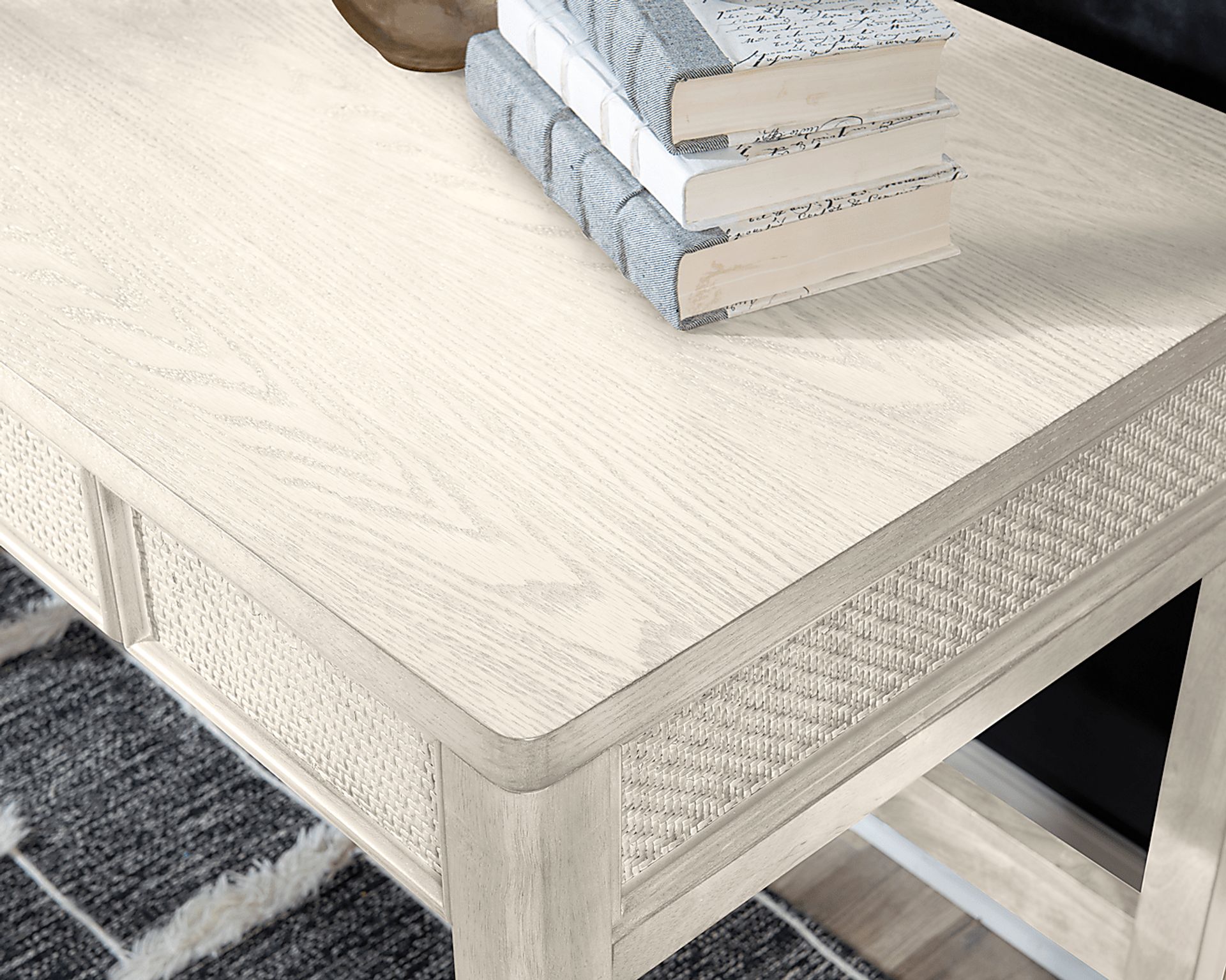 Shadewood White Desk - Image 6