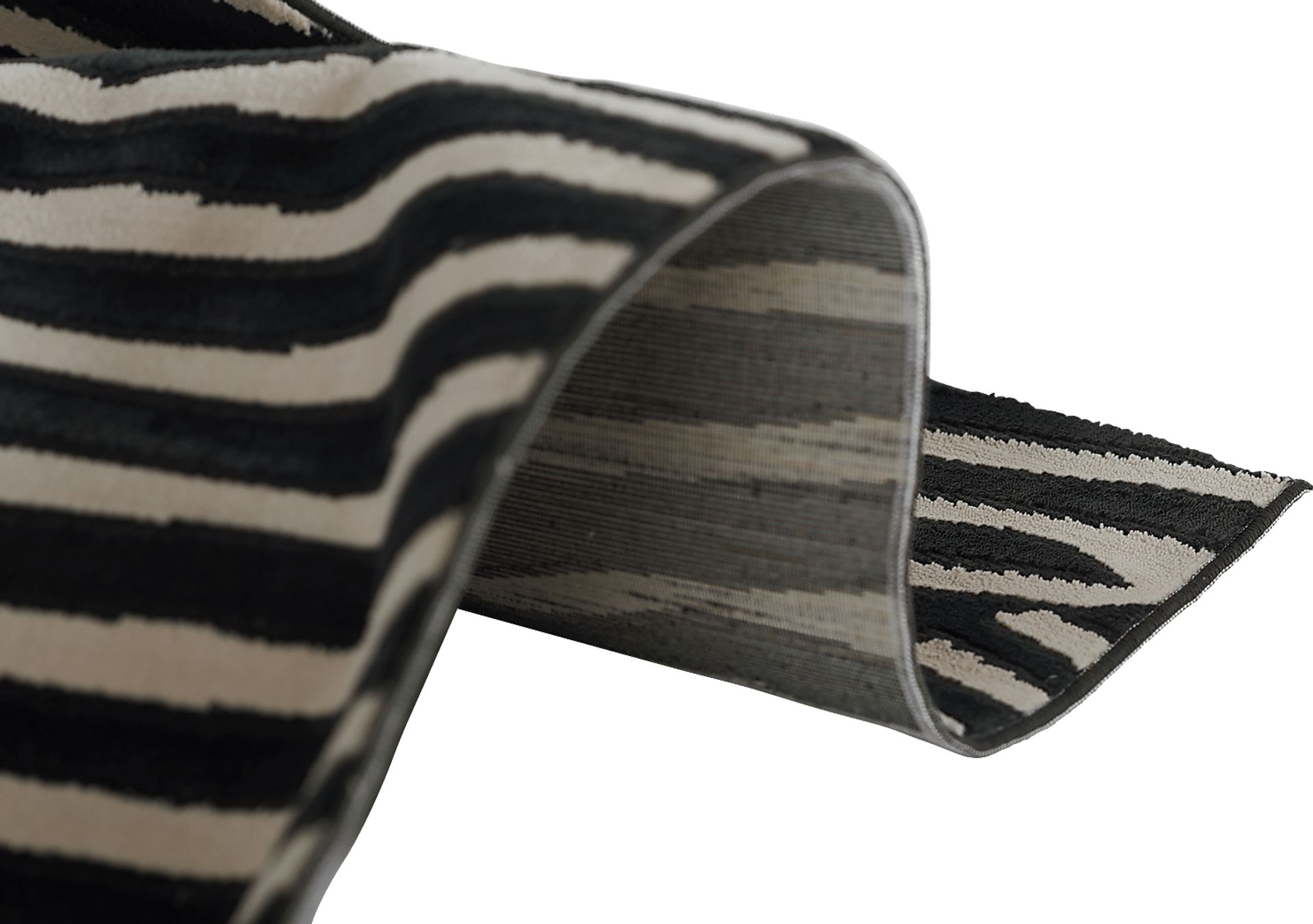 Shadow Black 3'11 x 5'7 Rug - Image 6