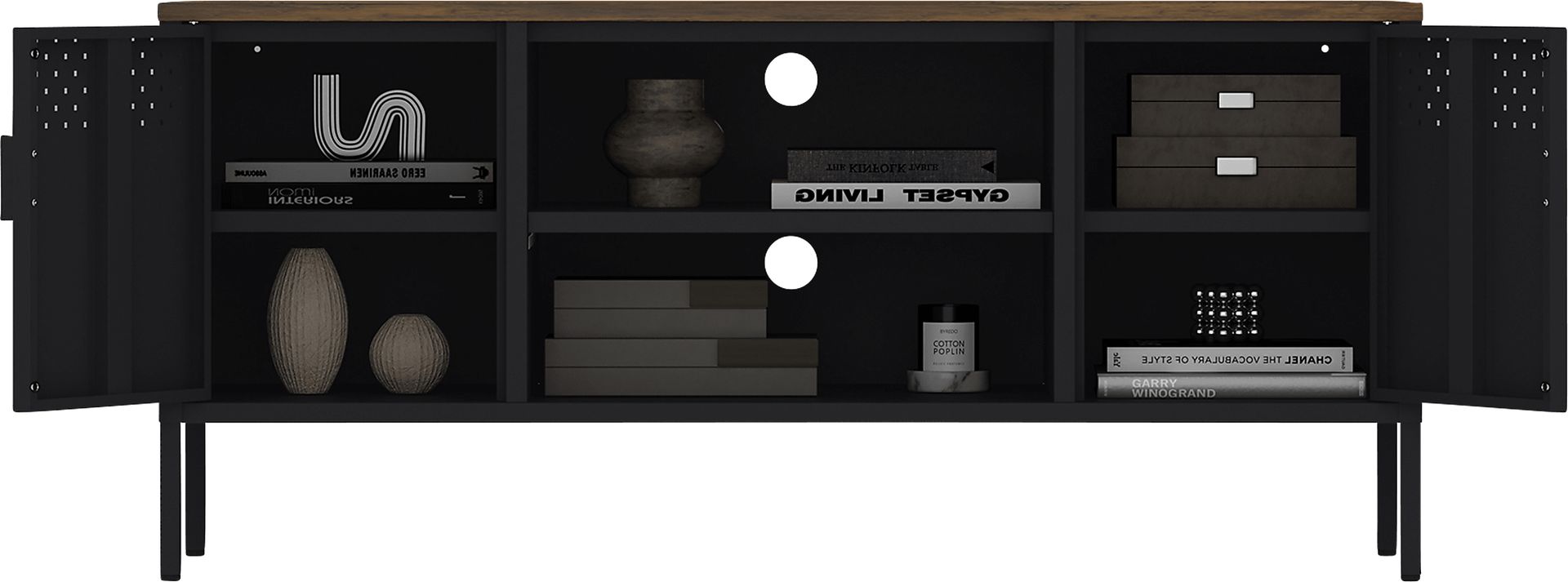 Shadoworks Black 47.5 in. Console - Image 10
