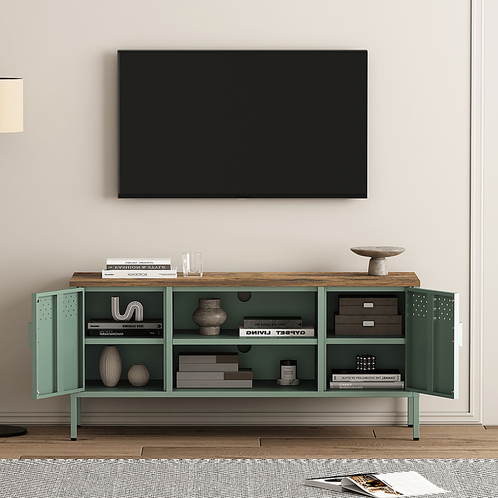 Shadoworks Green 47.5 in. Console - Image 3