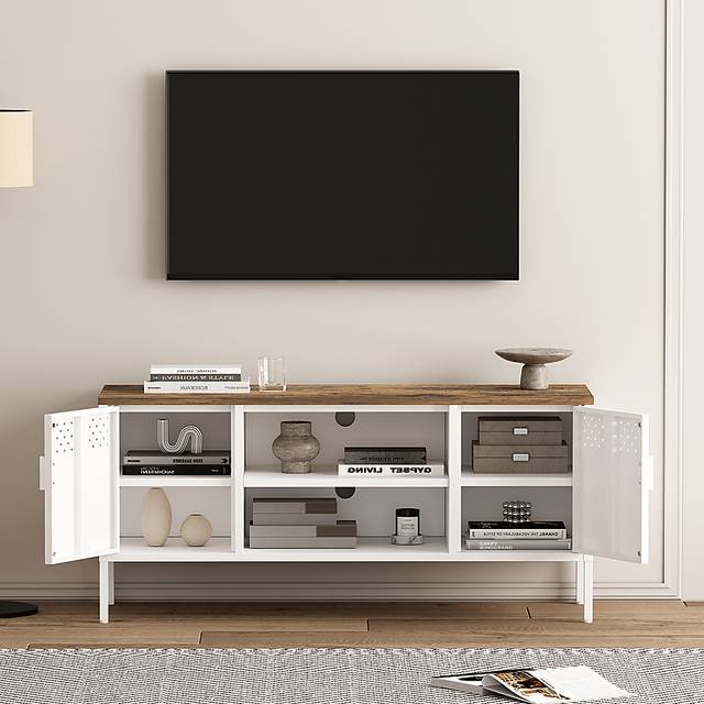 Shadoworks White 47.5 in. Console - Thumbnail - Image 3