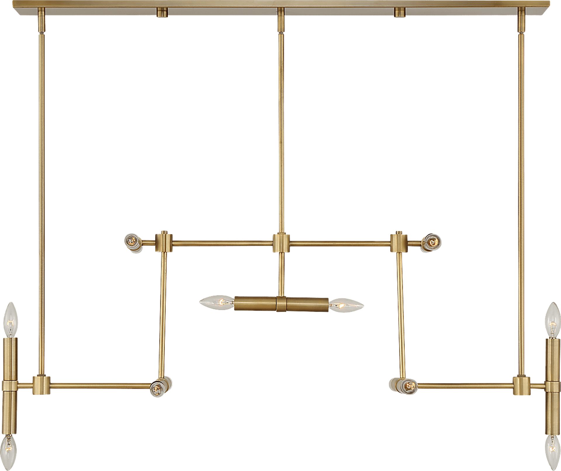 Shaene Brass Chandelier - Image 5