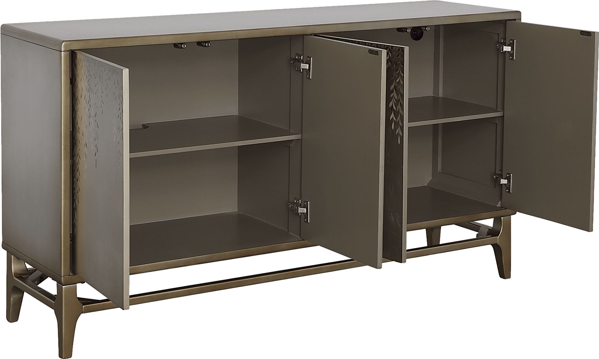 Shaftsbury Silver Credenza - Image 4