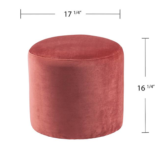 Shagbark Pink Ottoman - Thumbnail - Image 6
