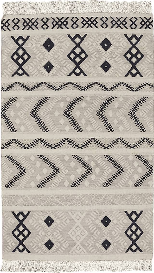 Shai Gray 8' x 11' Rug - Thumbnail - Image 1