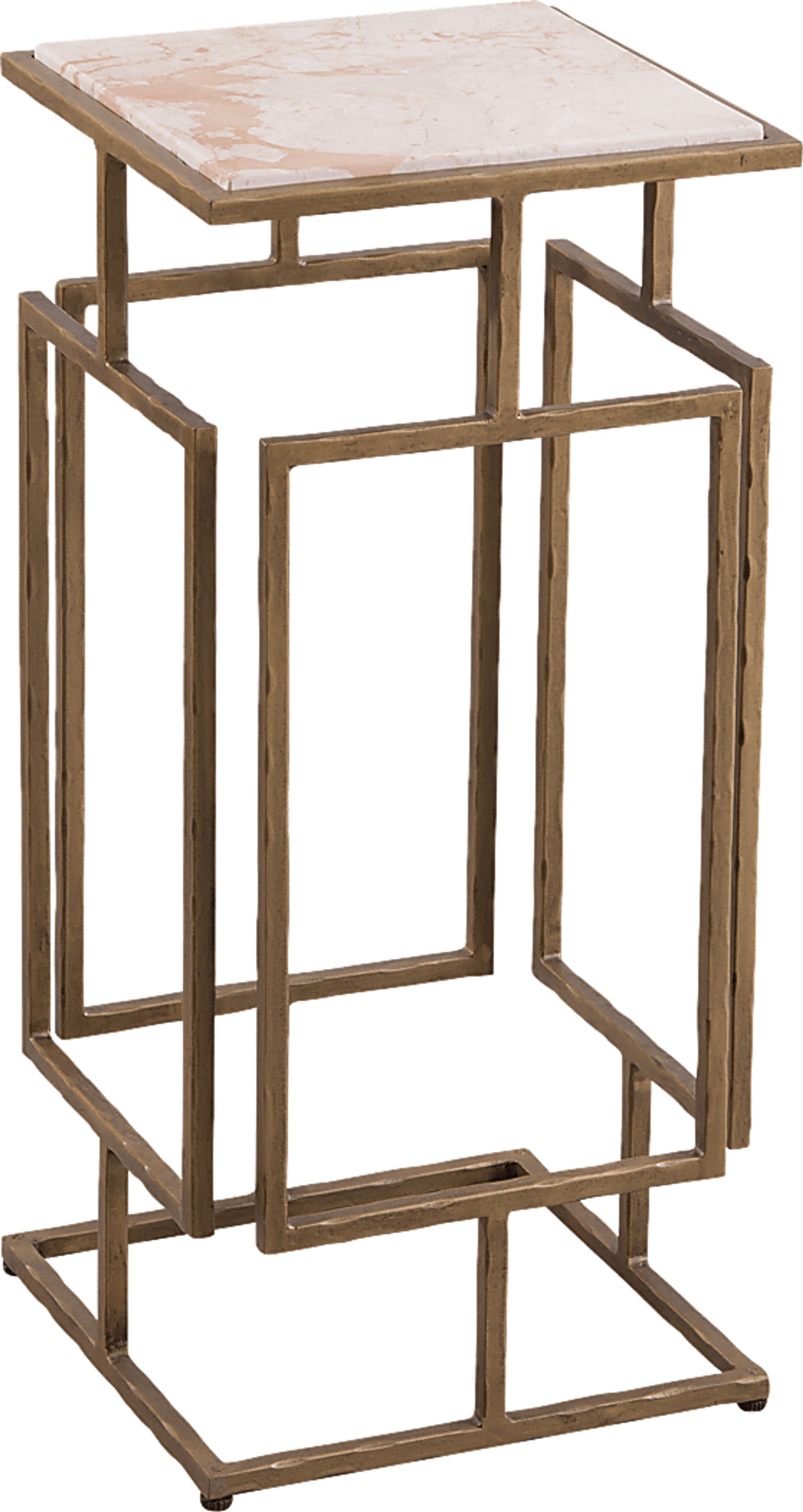 Shakemill Brass Accent Table - Image 1