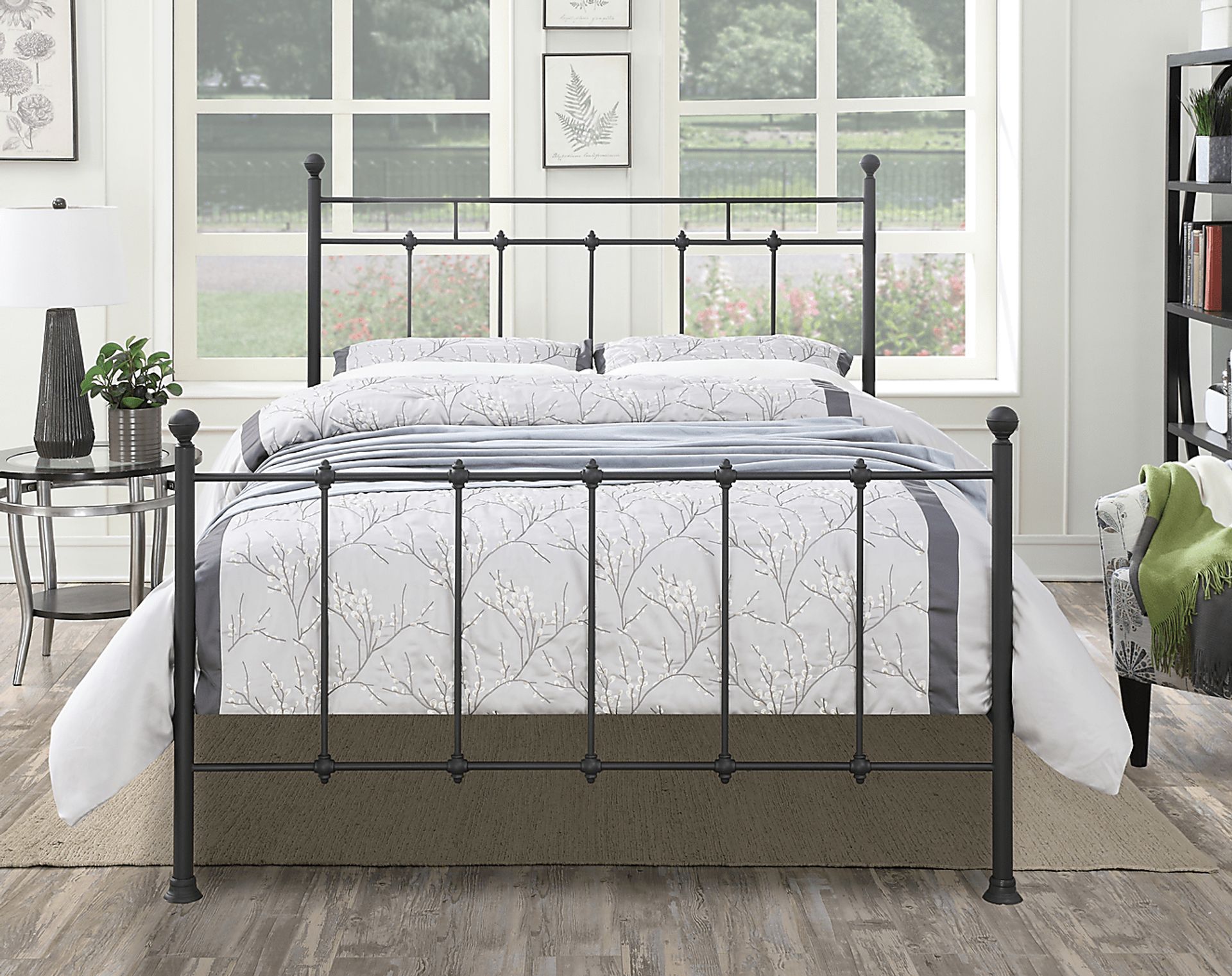 Shaker Heights Black King Bed - Image 6