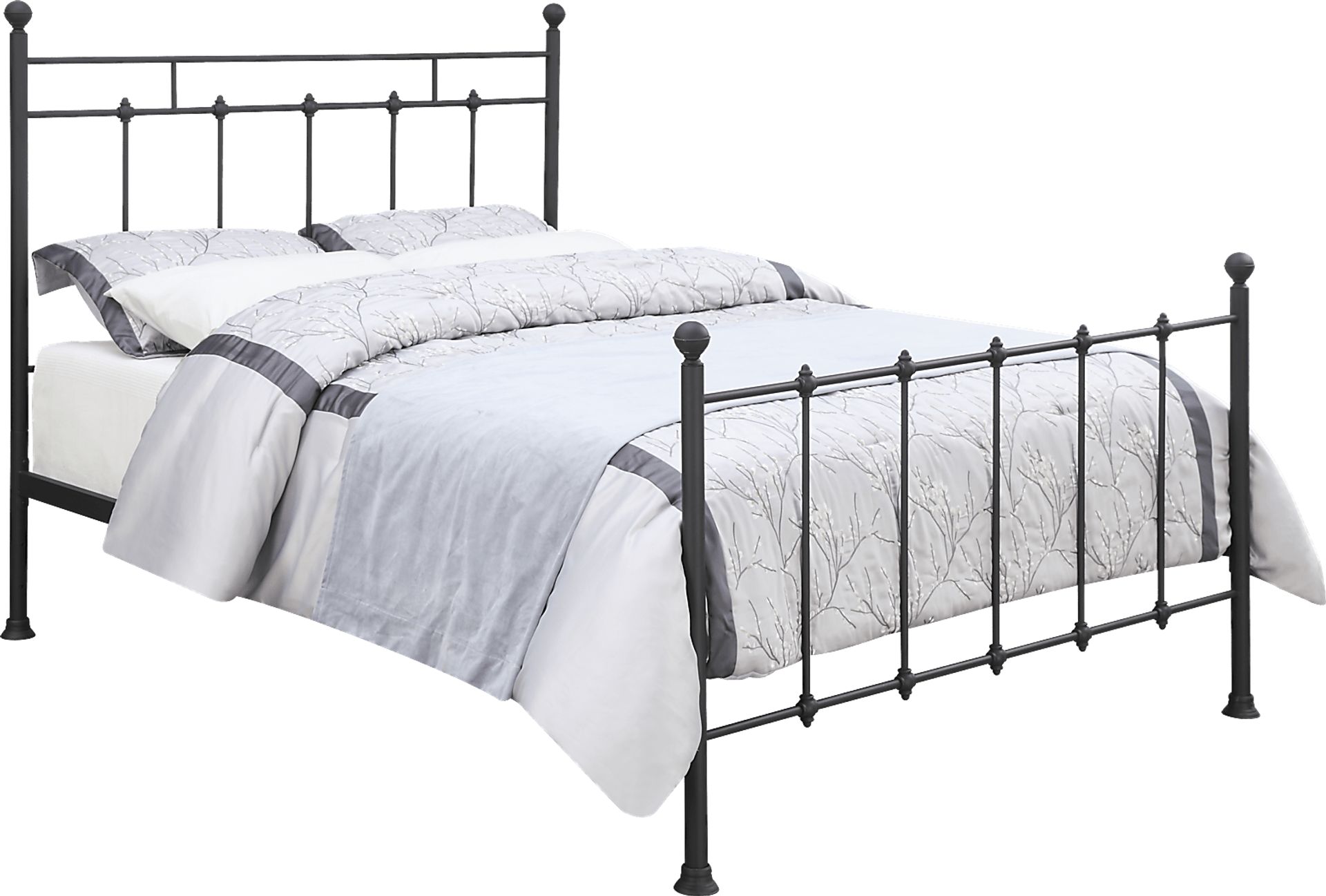 Shaker Heights Bronze Queen Post Bed - Image 1